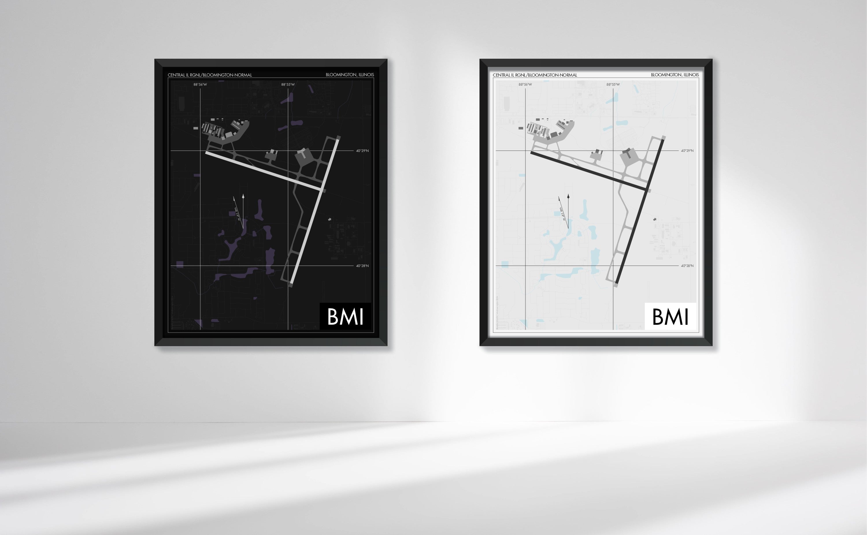 Central Illinois Regional Airport at Bloomington-Normal Airport (BMI) Art Print