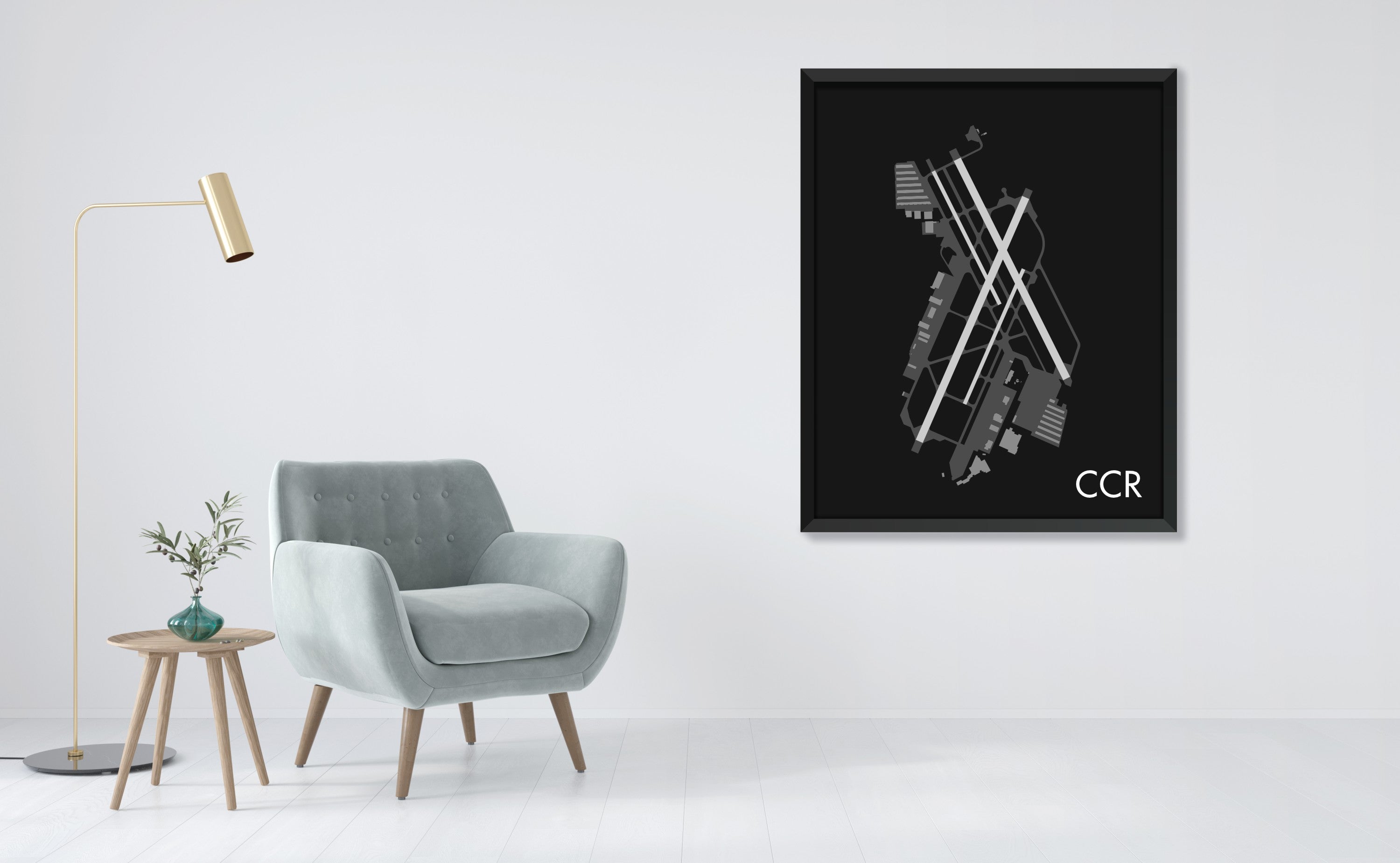 Buchanan Field Airport (CCR) Art Print