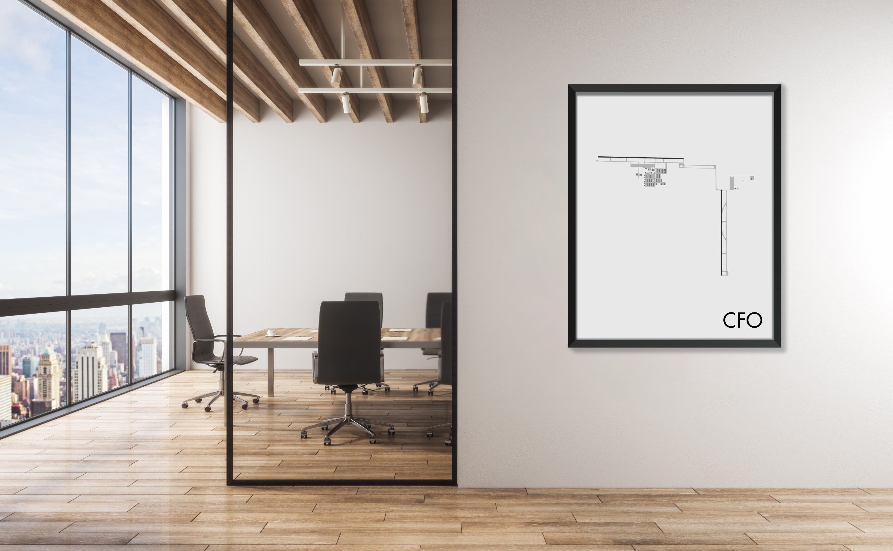 Colorado Air and Space Port (CFO) Airport Print