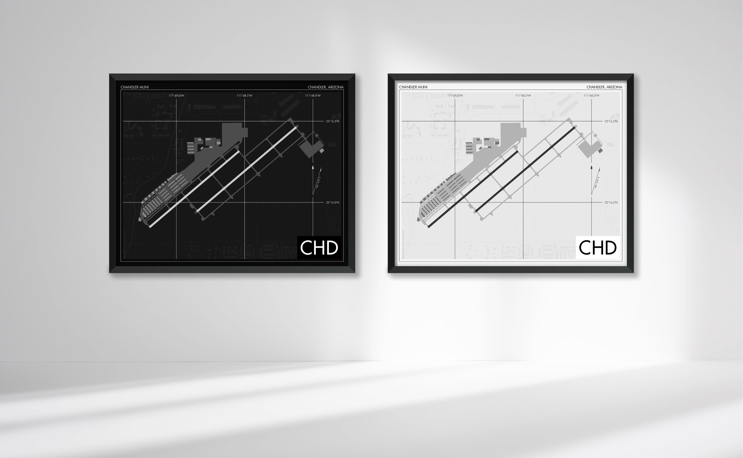 Chandler Municipal Airport (CHD) Art Print