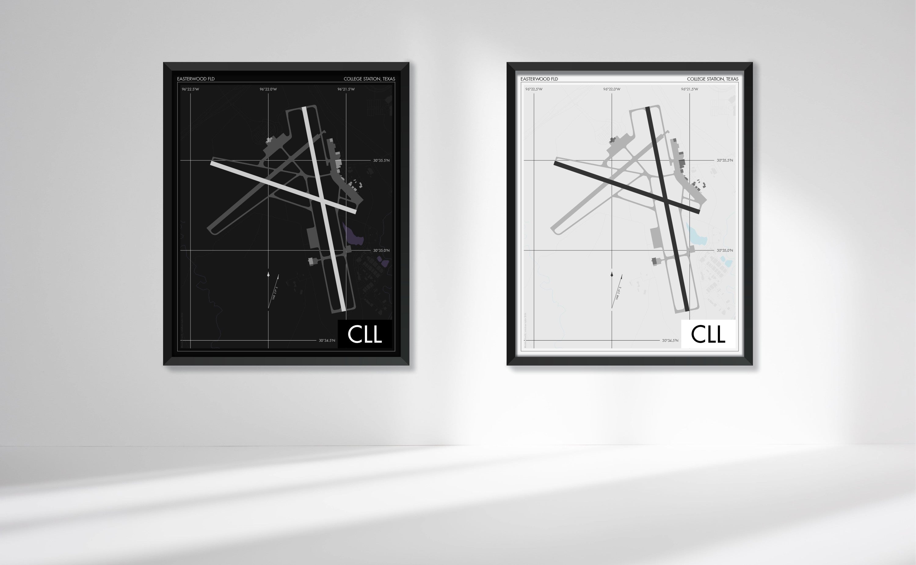 Easterwood Field Airport (CLL) Art Print
