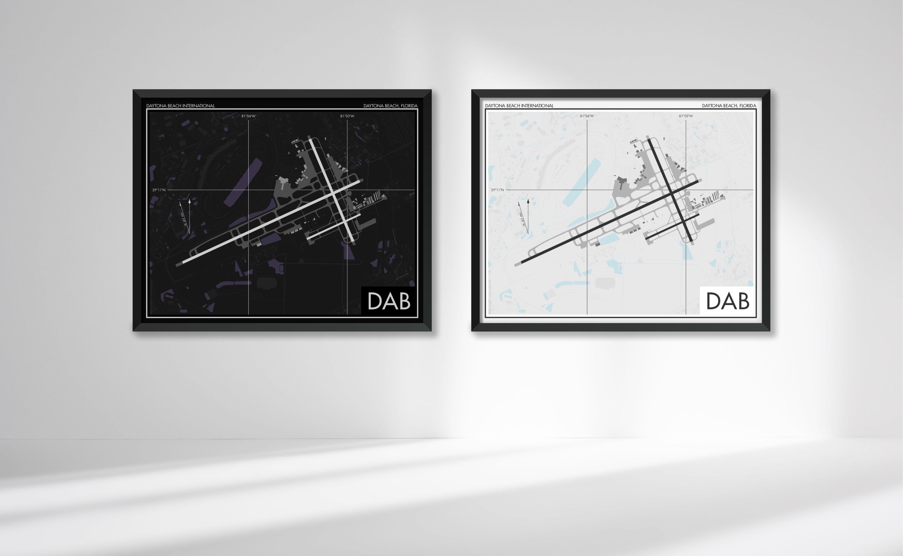 Embry Riddle Daytona Airport (DAB) Art Print