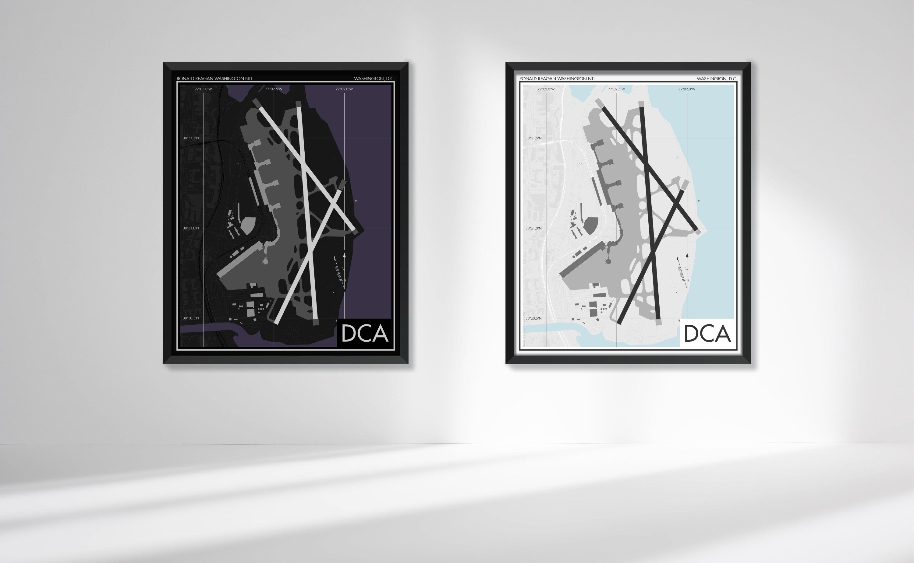 Ronald Reagan Washington National Airport (DCA) Art Print