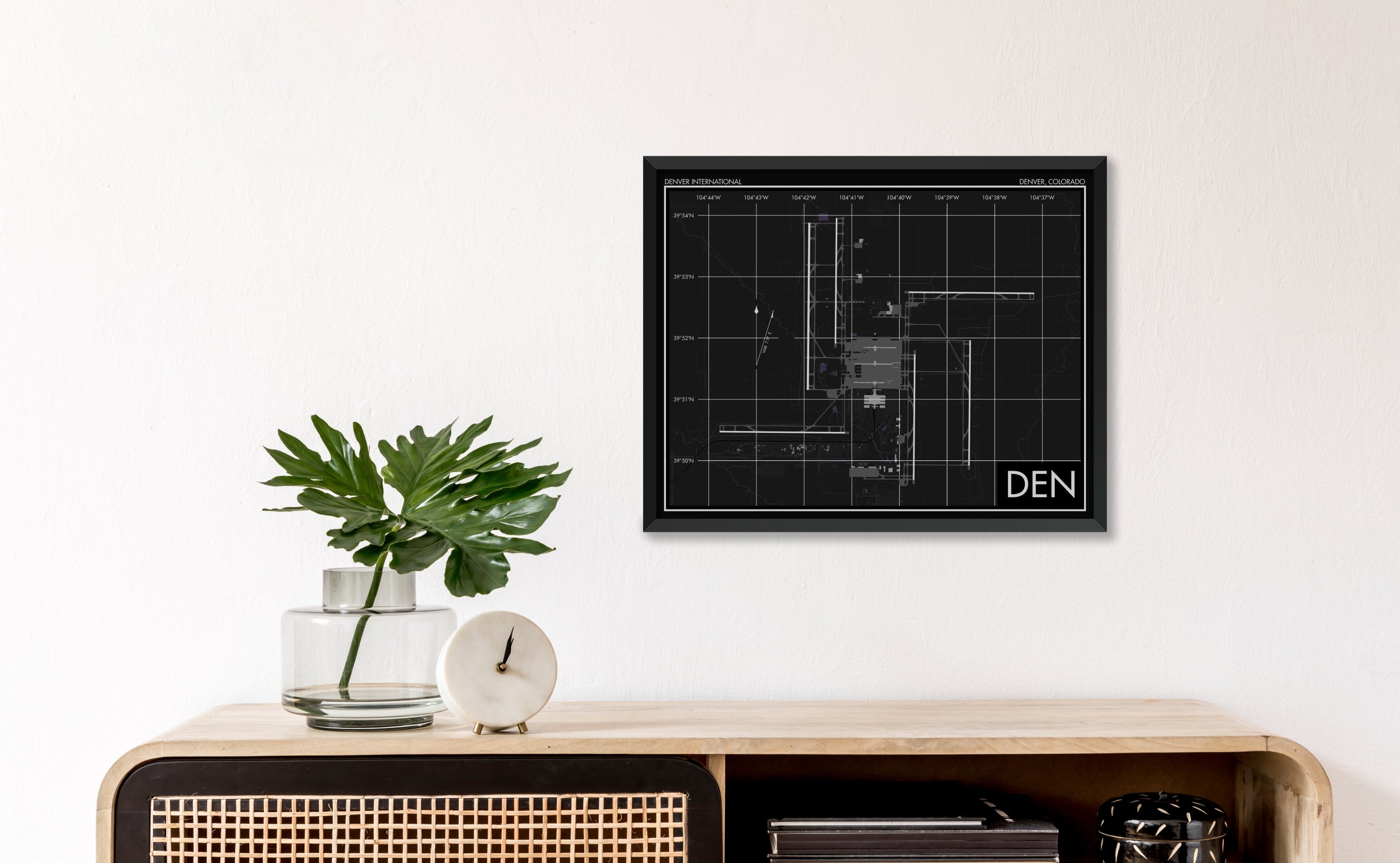Denver International Airport (DEN) Art Print