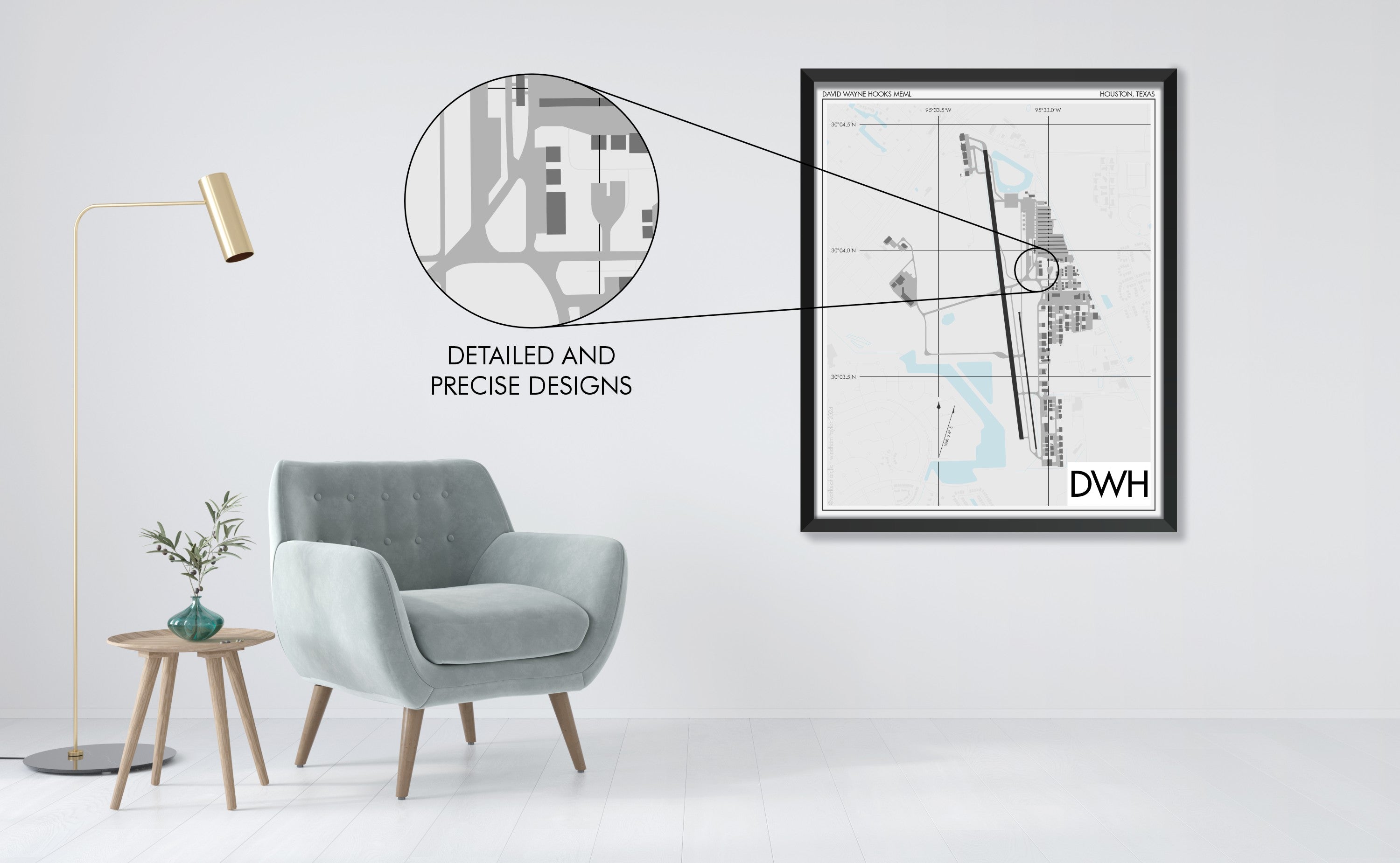 David Wayne Hooks Memorial Airport (DWH)