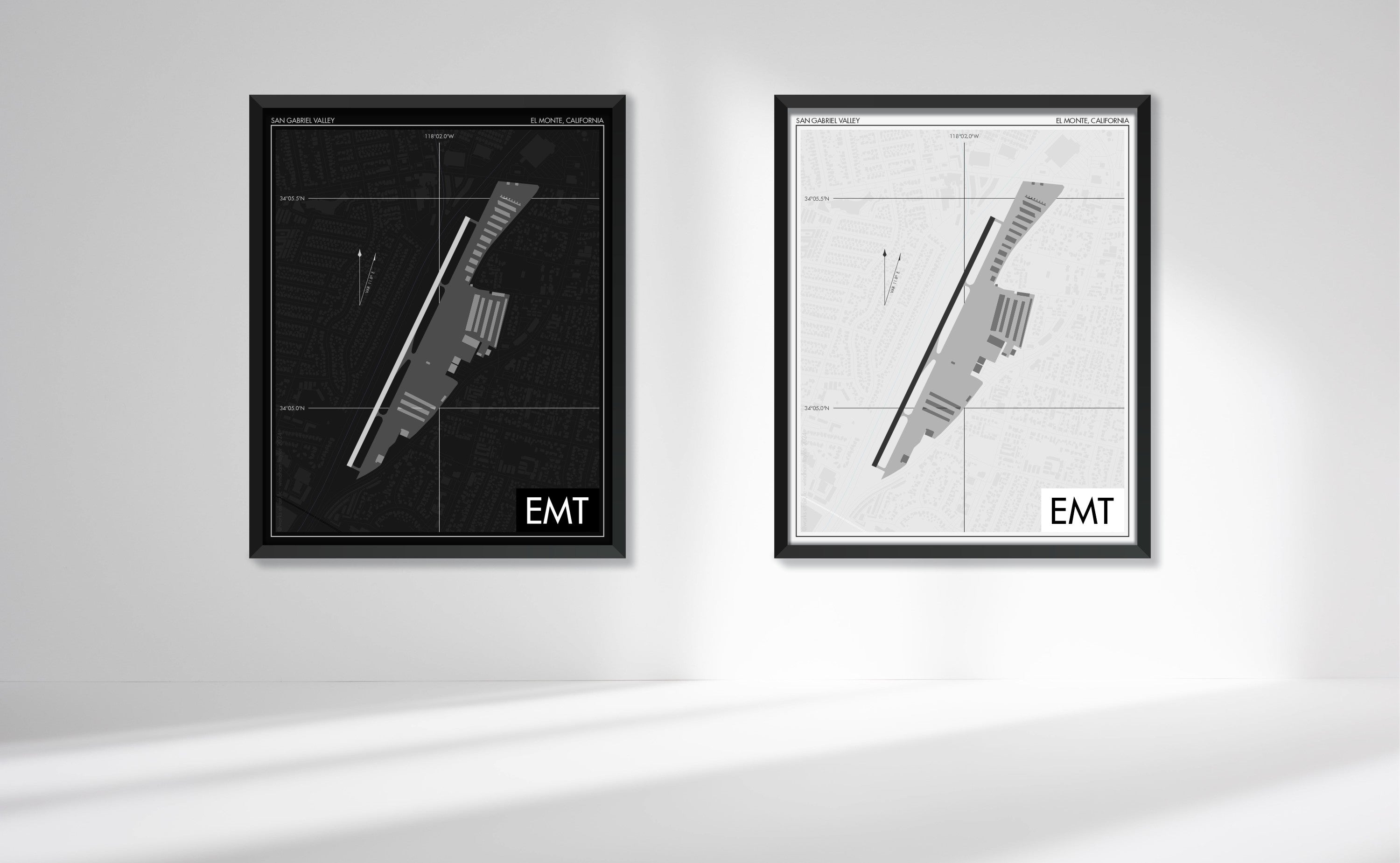 San Gabriel Valley Airport (EMT) Art Print
