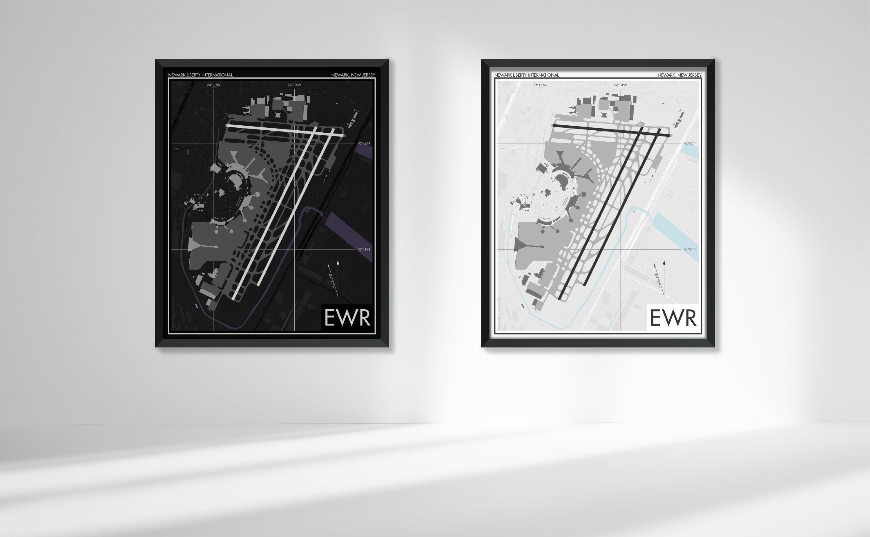Newark Liberty International Airport (EWR) Art Print