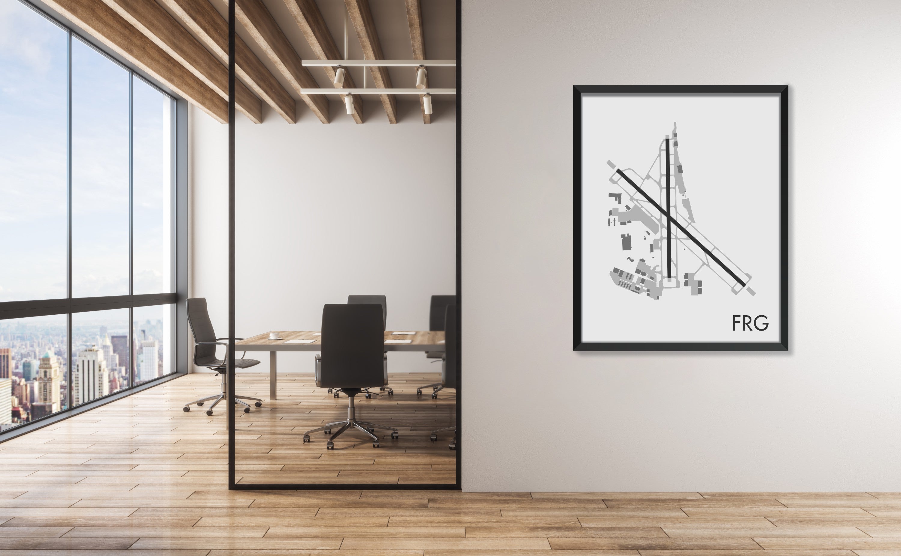 Republic Airport (FRG) Art Print