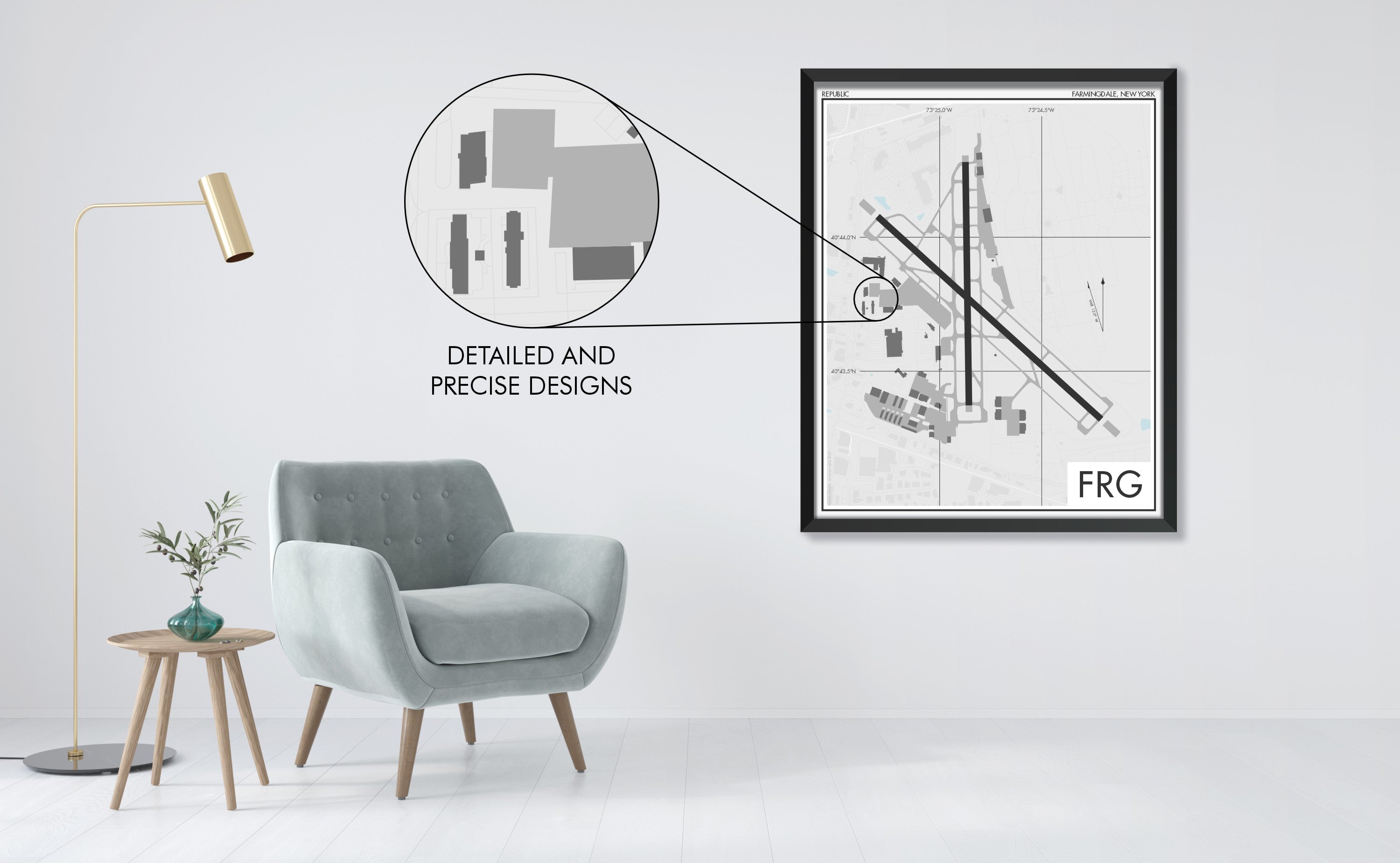 Republic Airport (FRG) Art Print