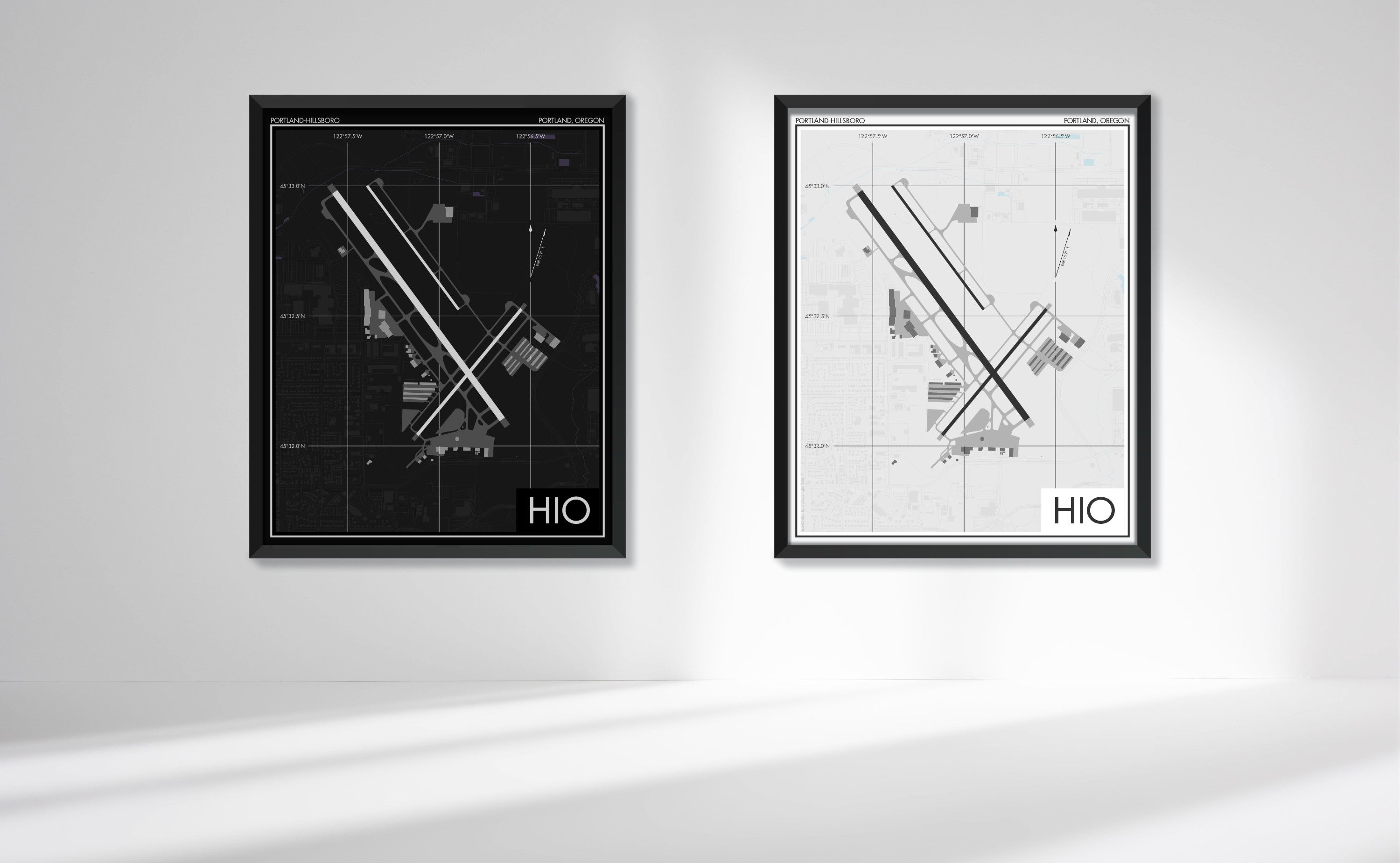 Portland-Hillsboro Airport (HIO) Art Print