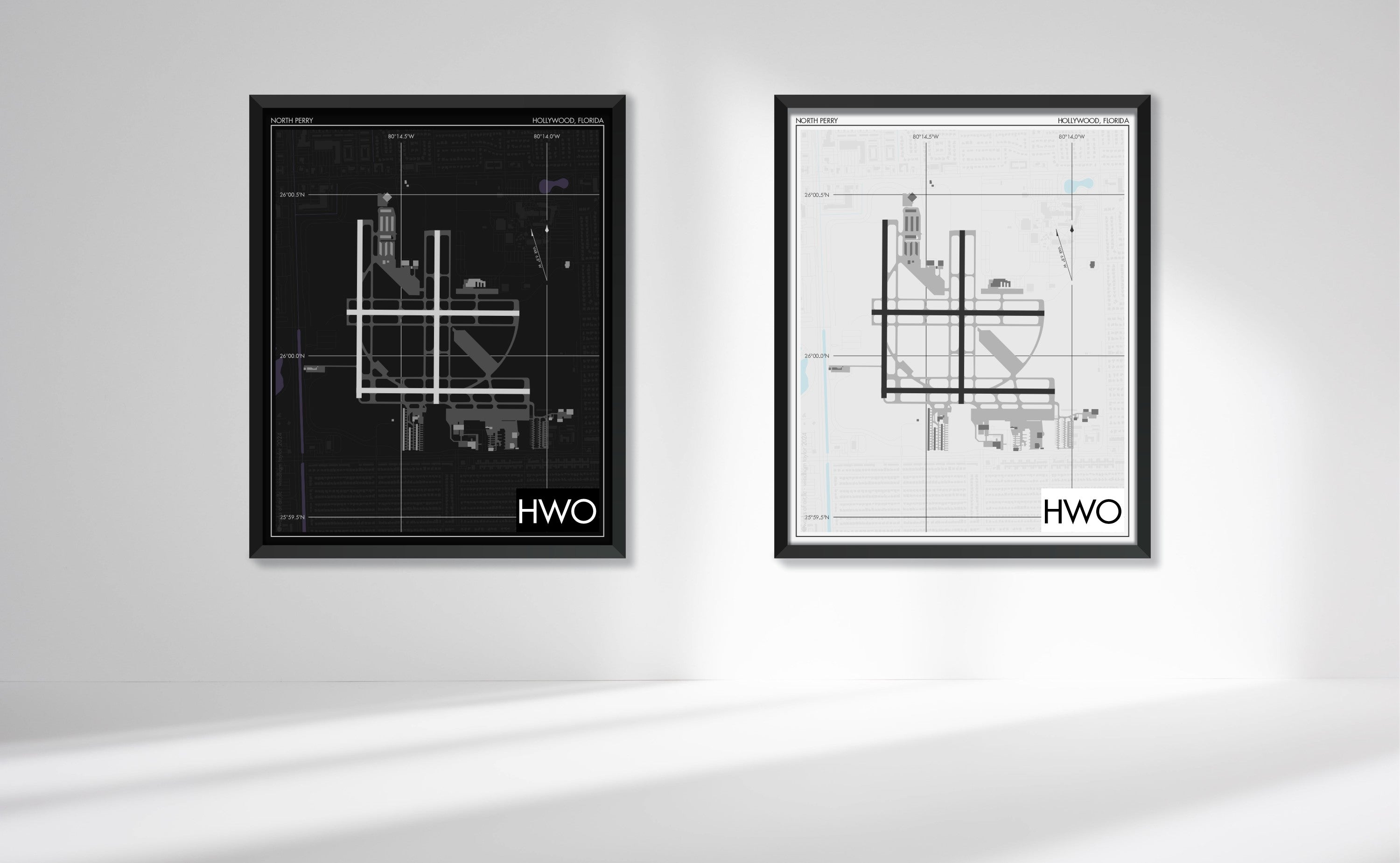 North Perry Airport (HWO) Art Print