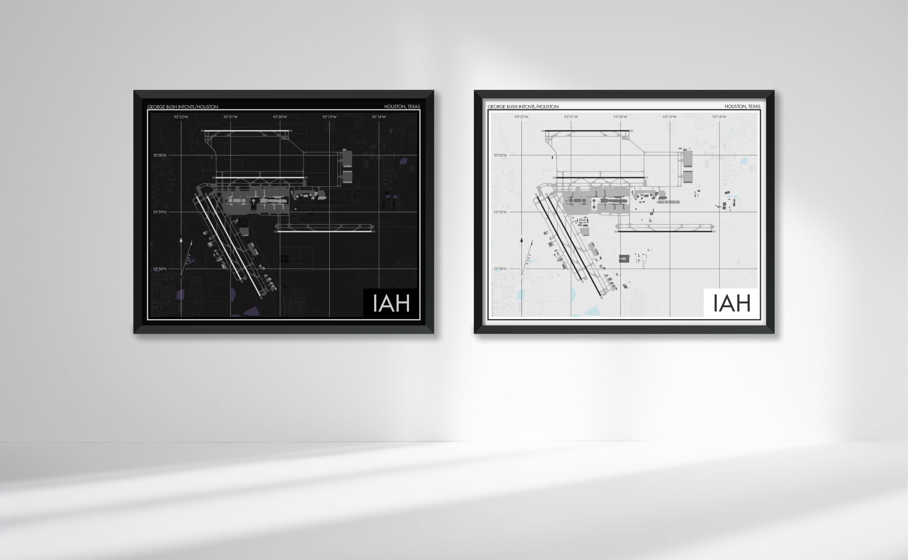 George Bush Intercontinental Airport (IAH) Art Print
