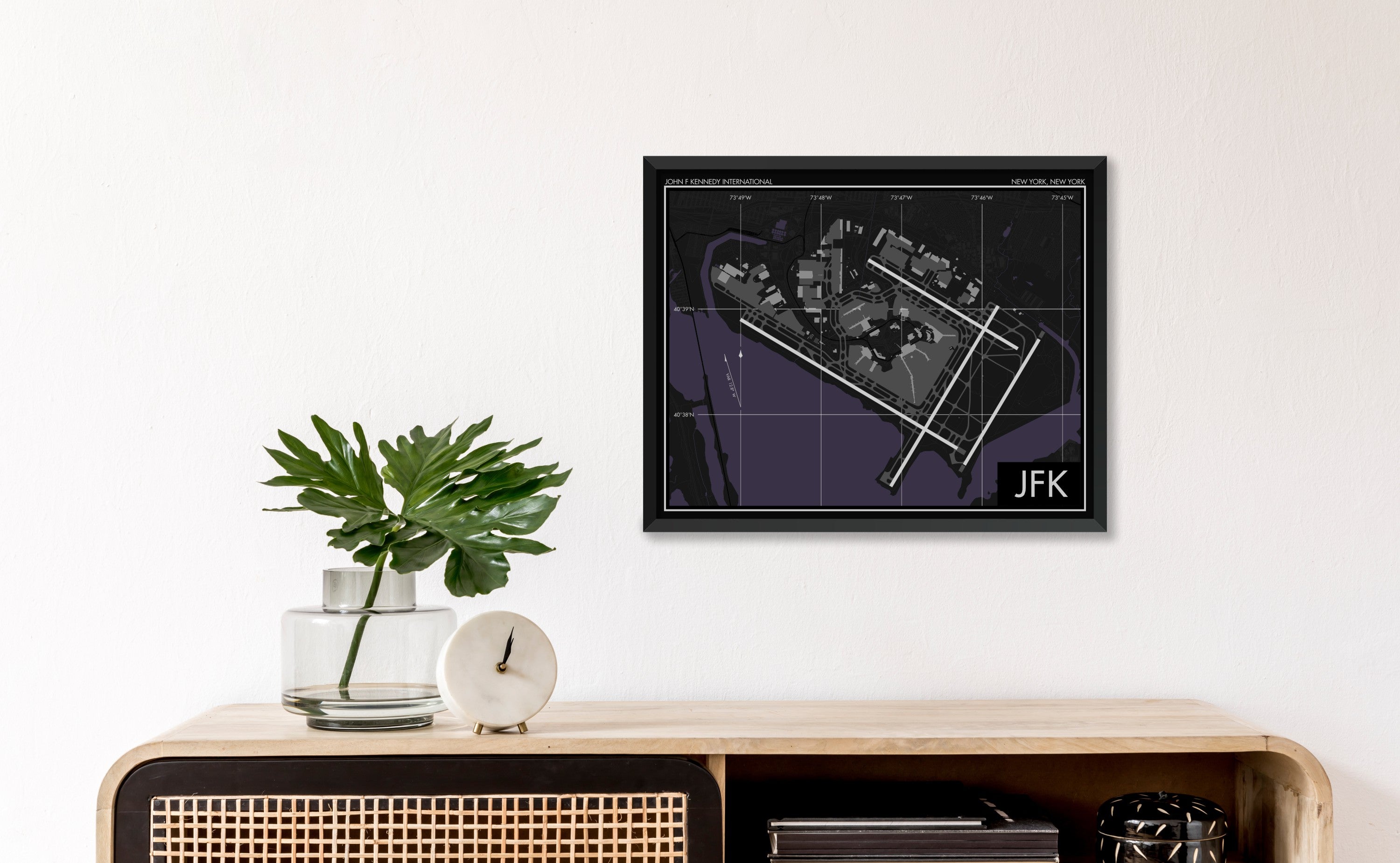 John F. Kennedy International Airport (JFK) Art Print