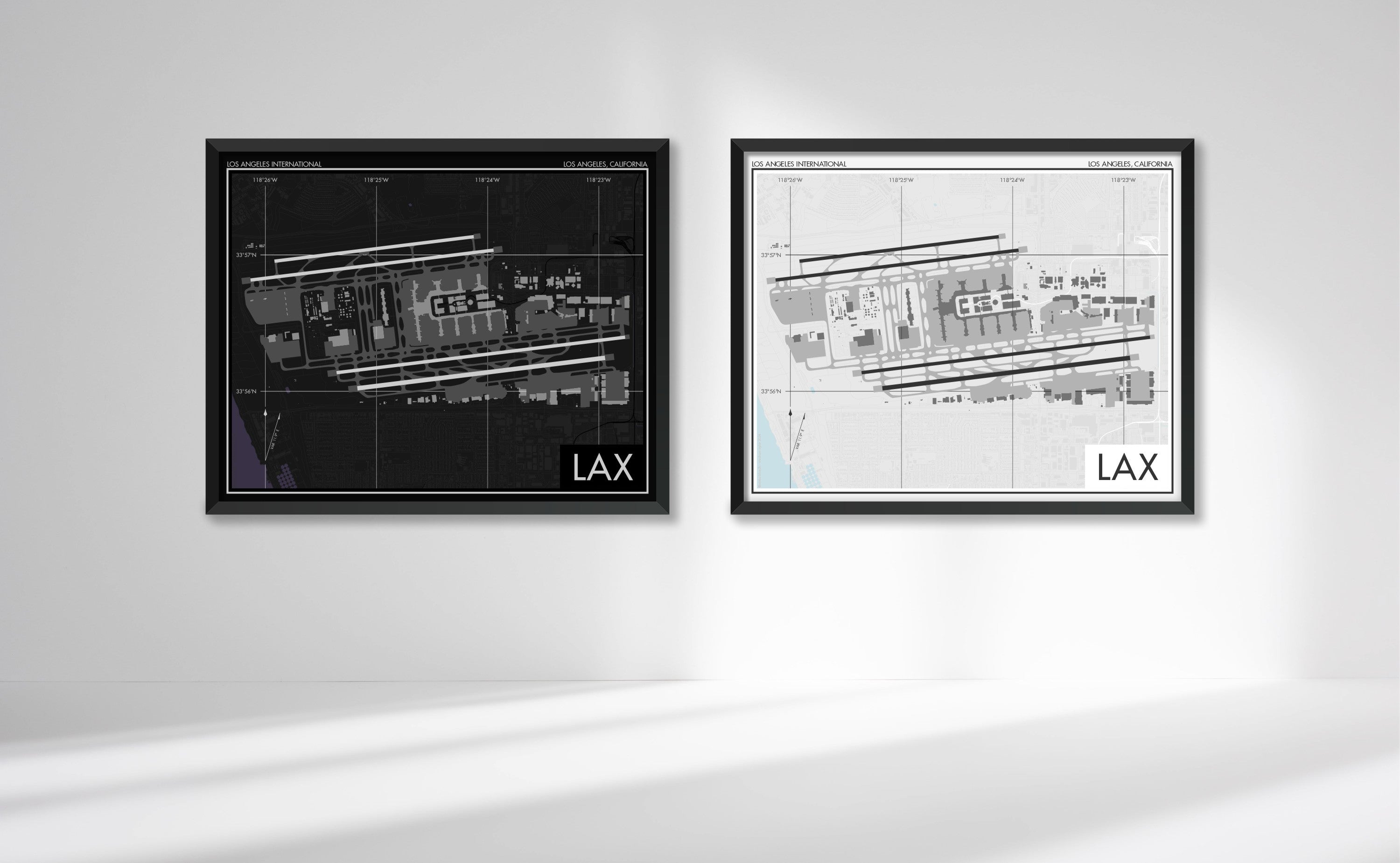 Los Angeles International Airport Art Print, LAX