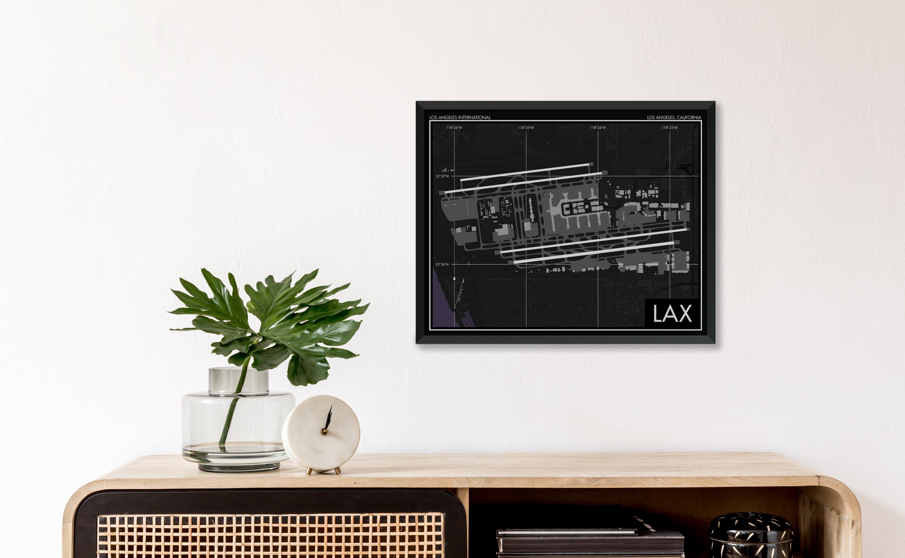 Los Angeles International Airport Art Print, LAX