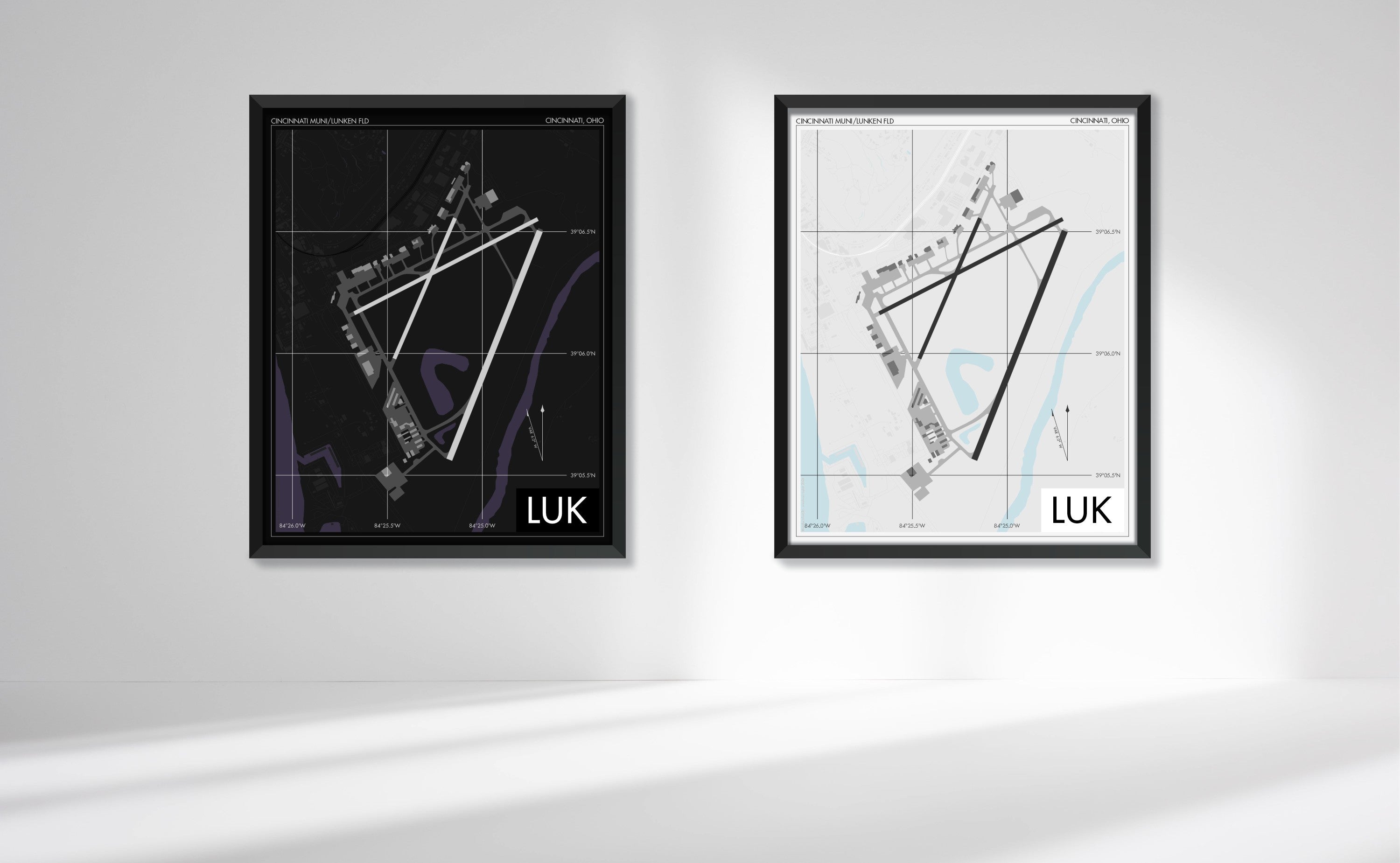 Cincinnati Municipal Airport Lunken Field (LUK) Art Print