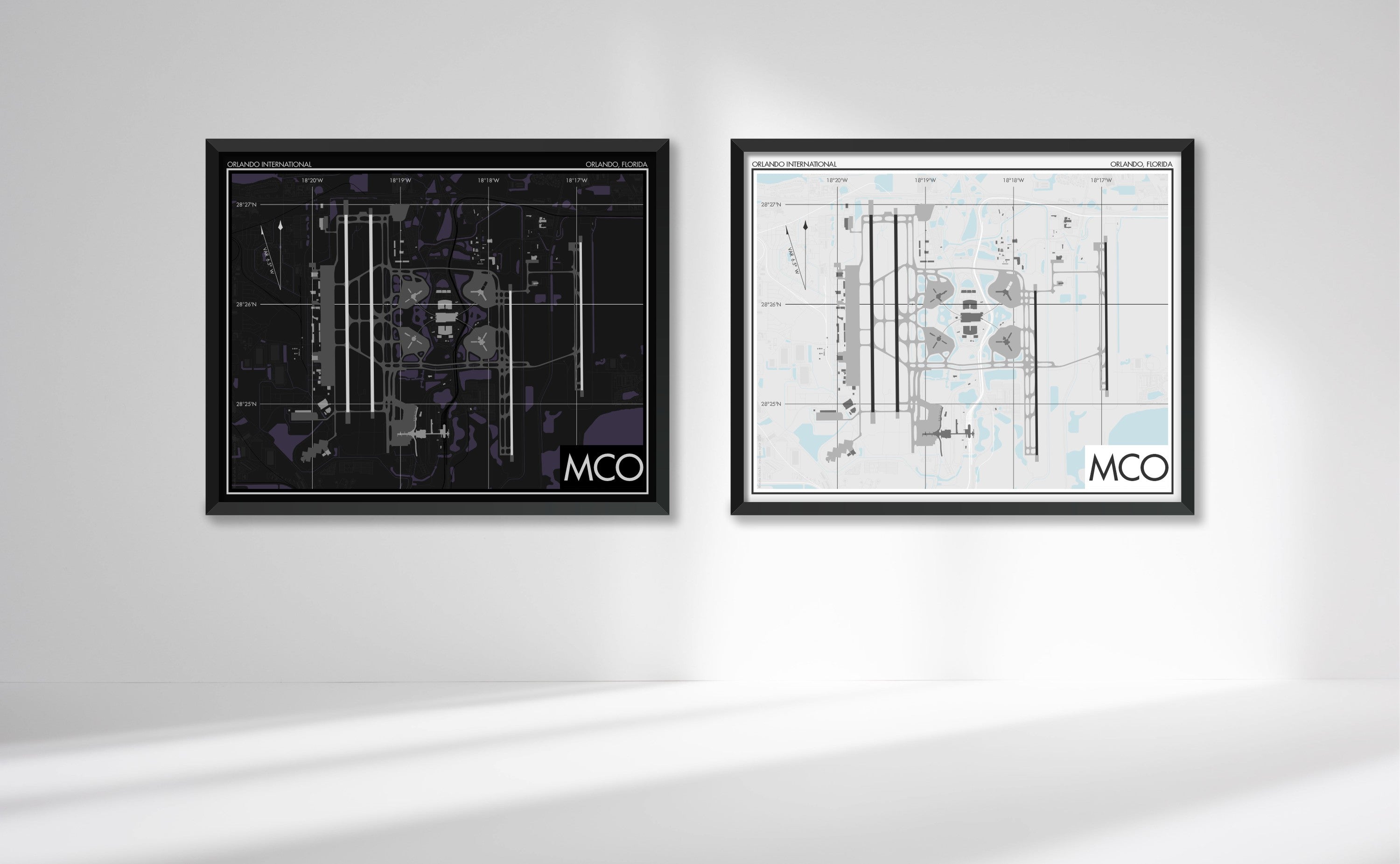 Orlando International Airport (MCO) Art Print