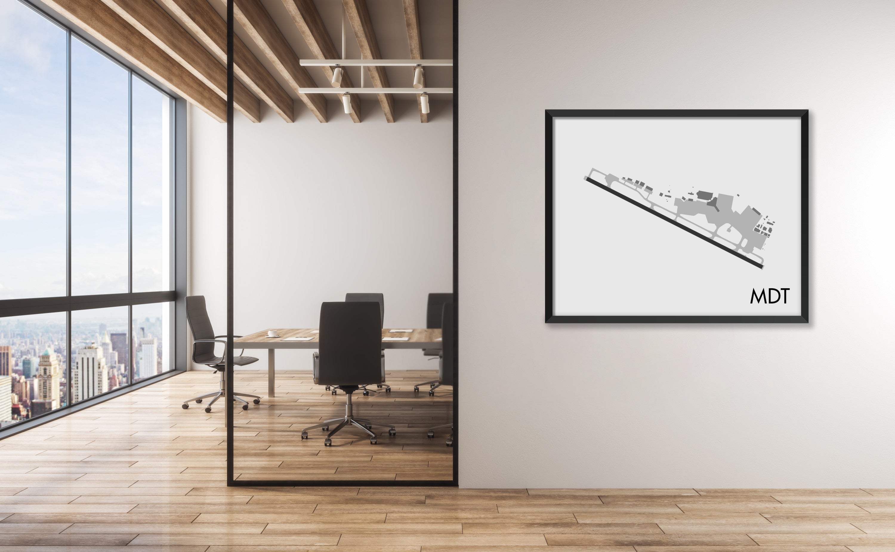 Harrisburg International Airport (MDT) Art Print