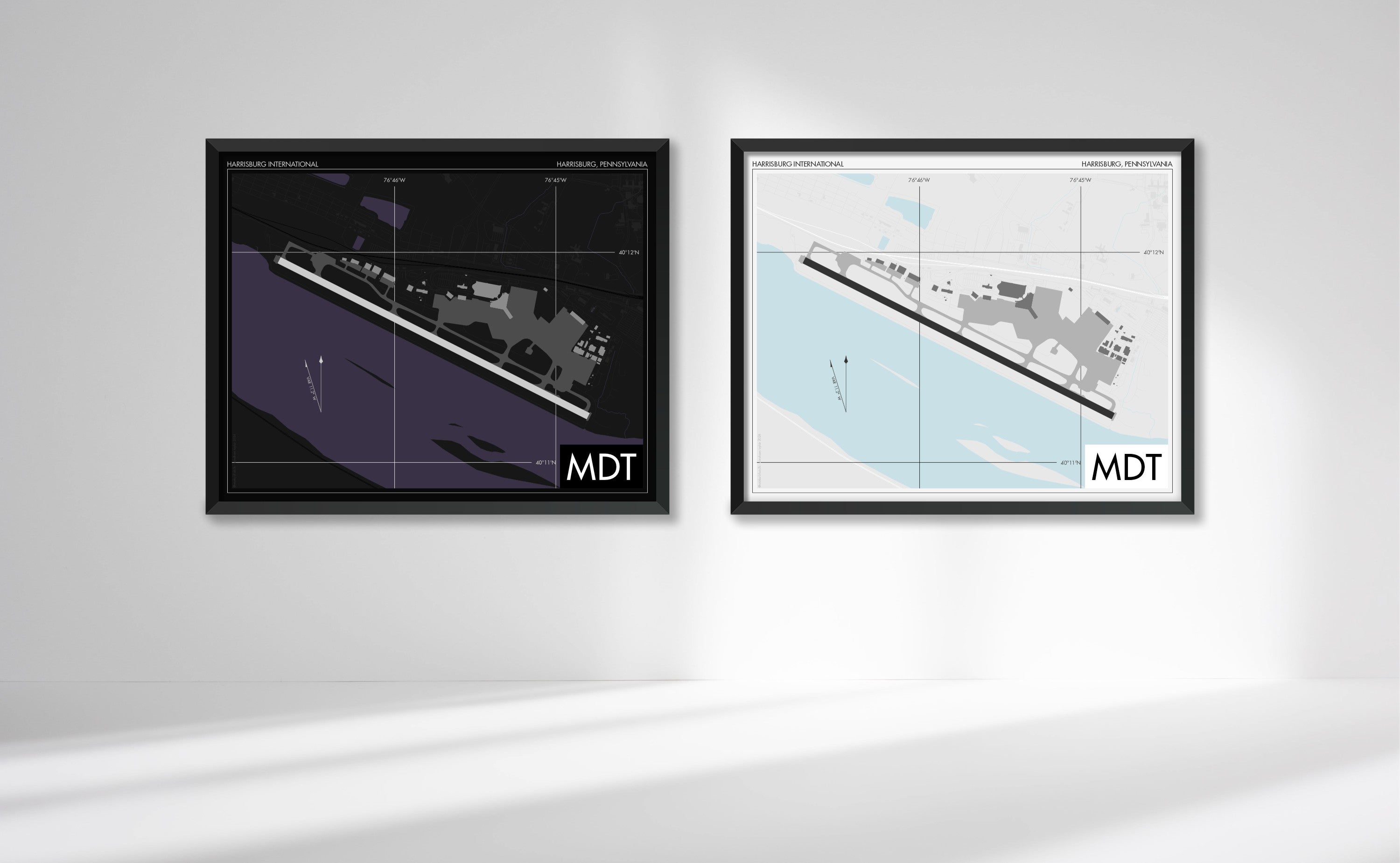 Harrisburg International Airport (MDT) Art Print