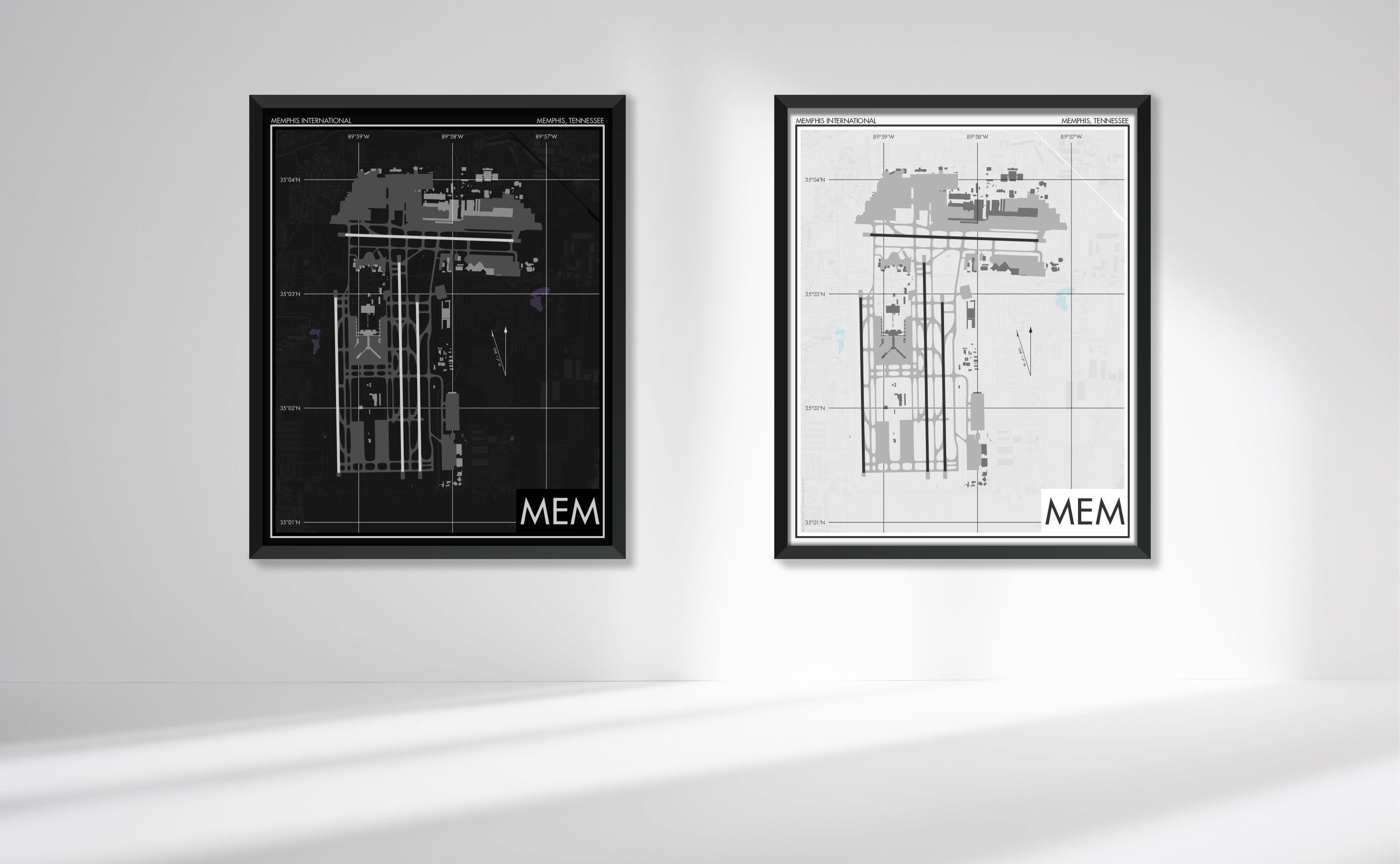 Memphis International Airport (MEM) Art Print