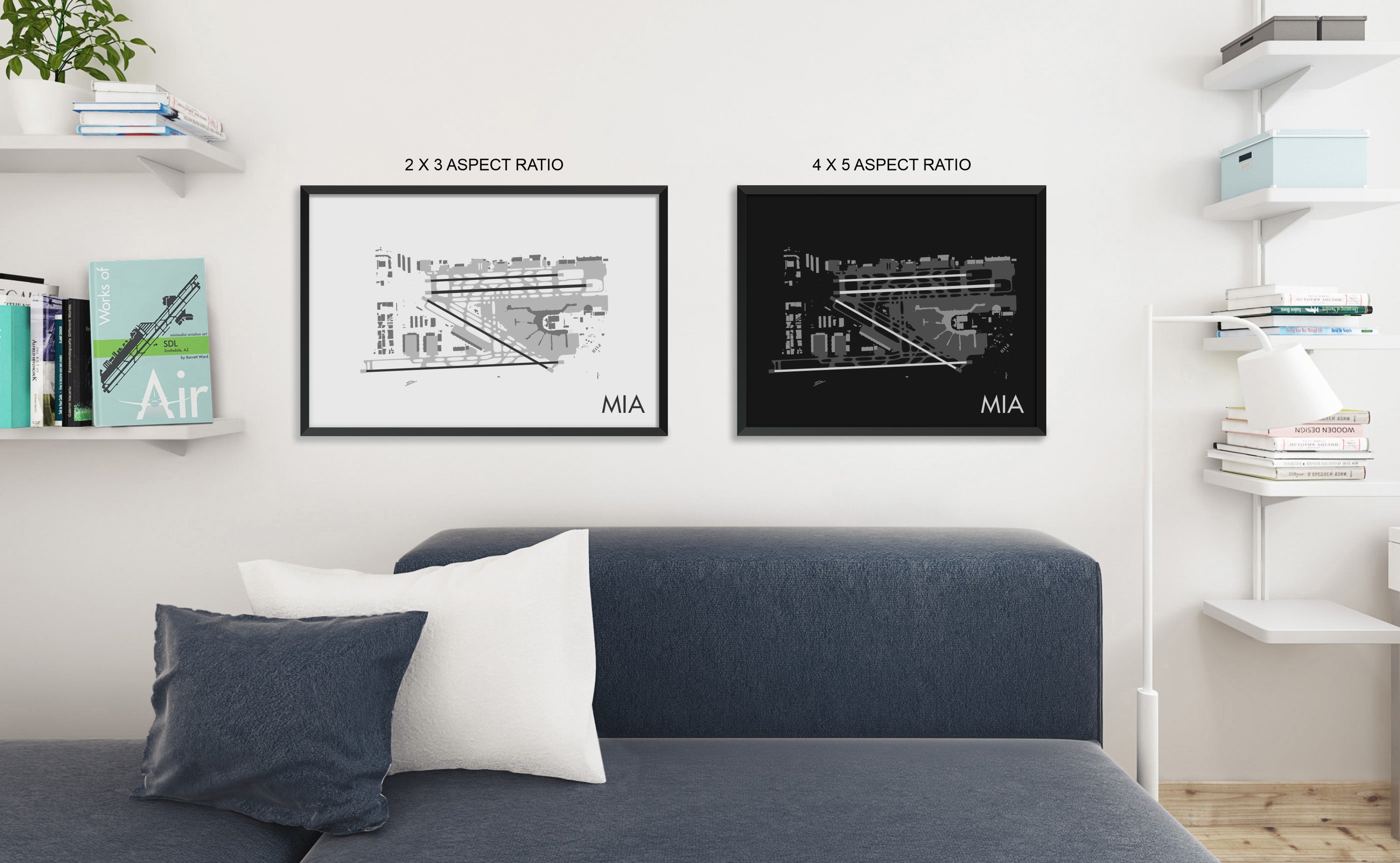 Miami International Airport (MIA) Art Print