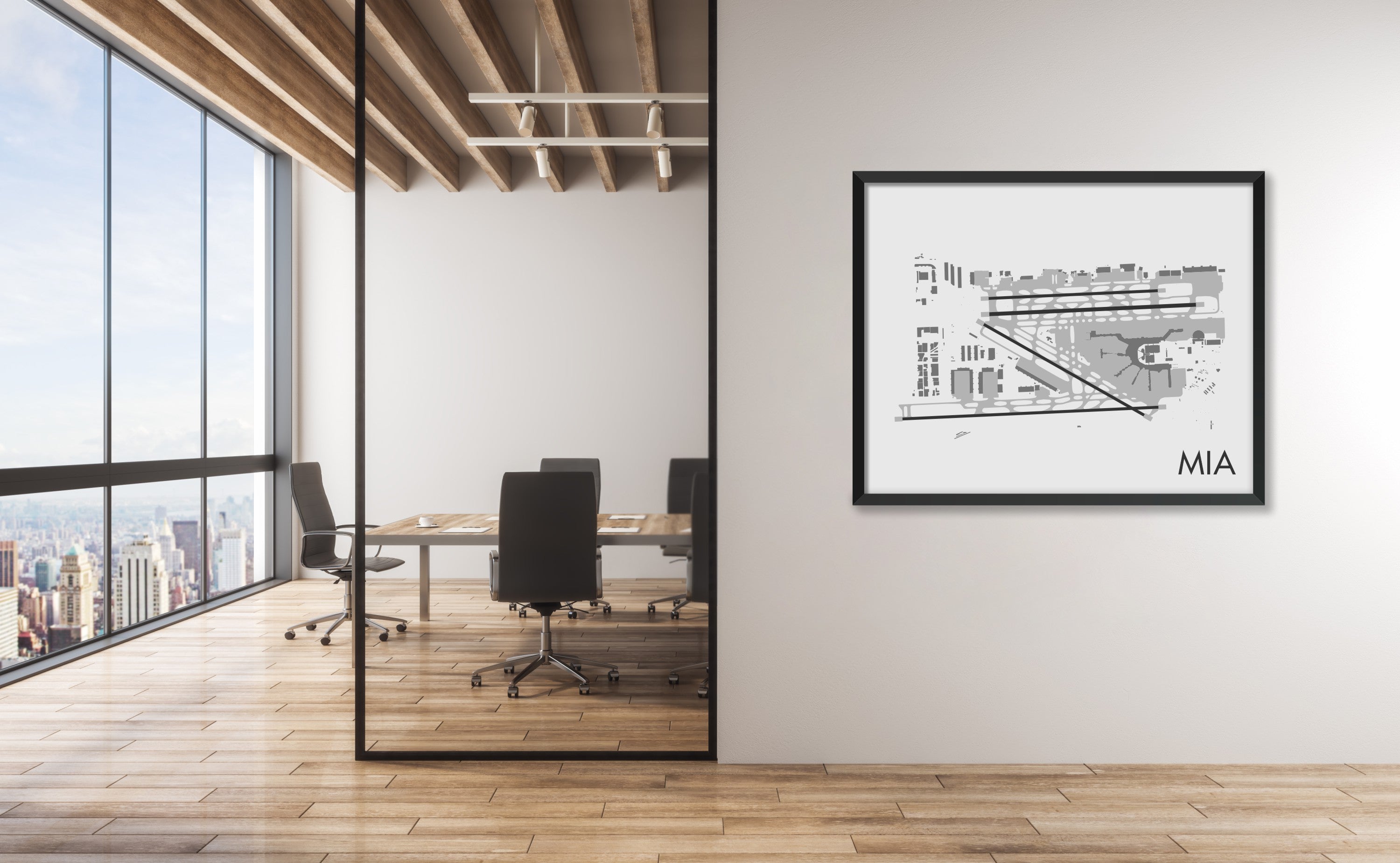 Miami International Airport (MIA) Art Print