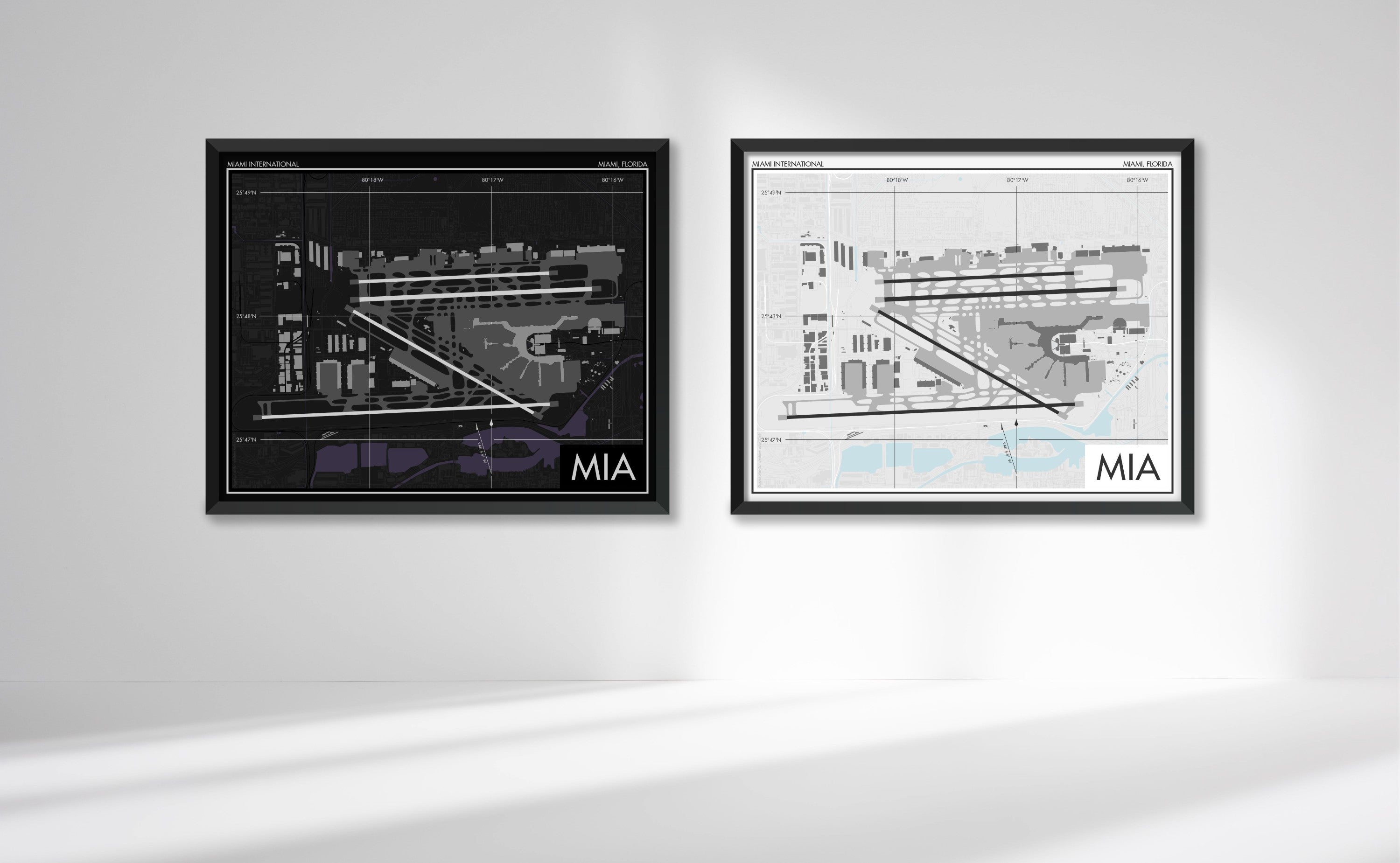 Miami International Airport (MIA) Art Print