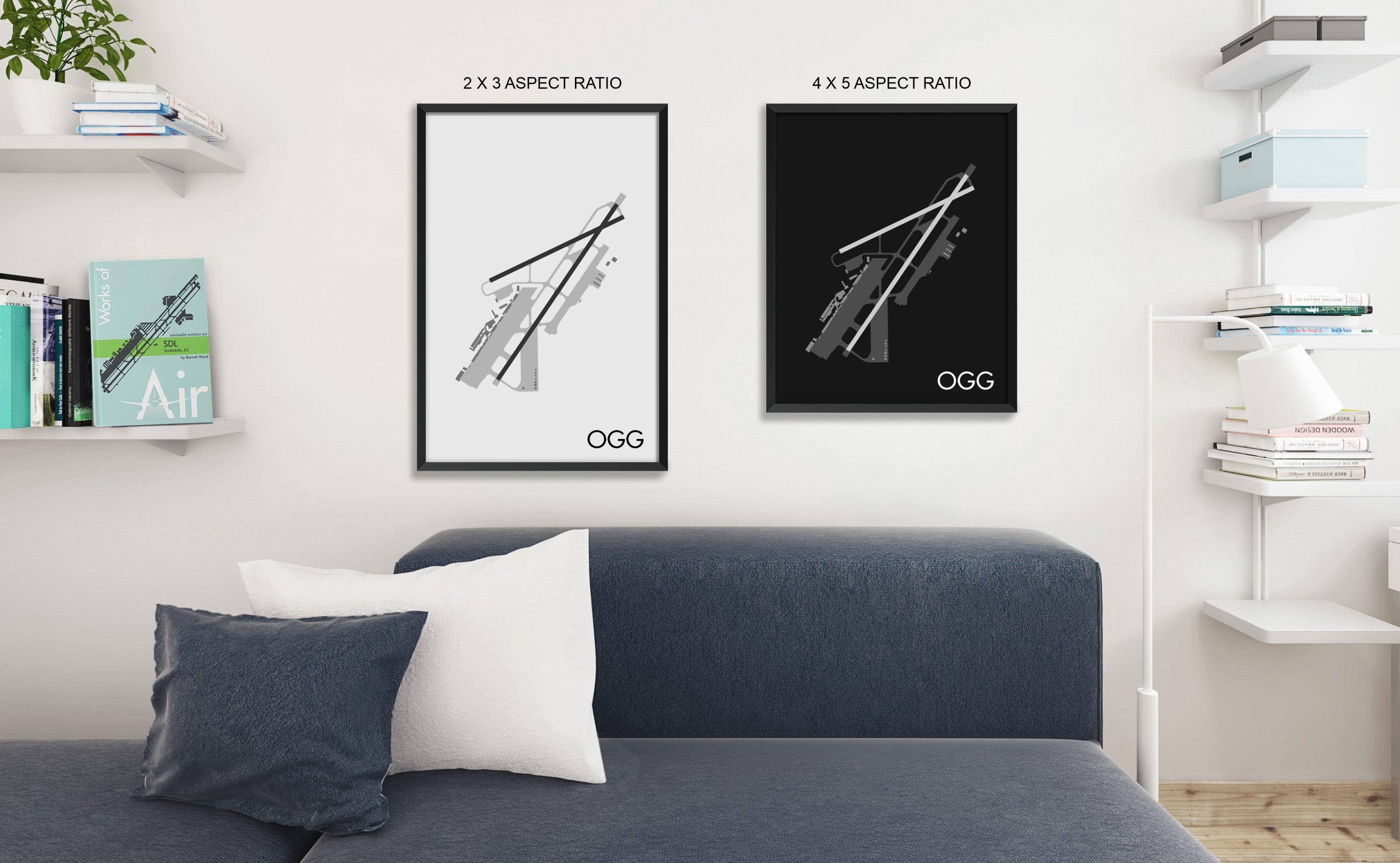 Kahului Airport (OGG) Art Print