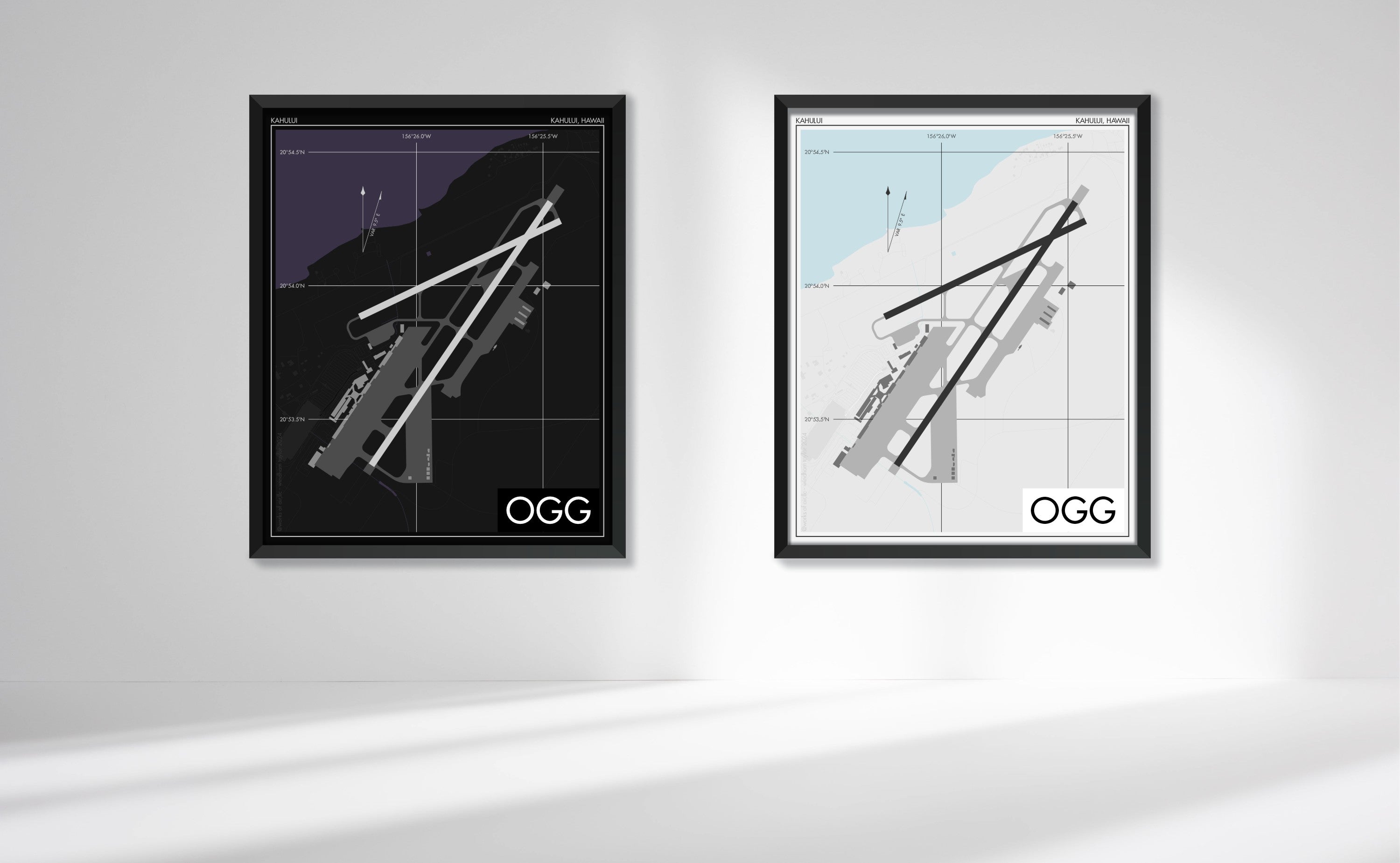 Kahului Airport (OGG) Art Print