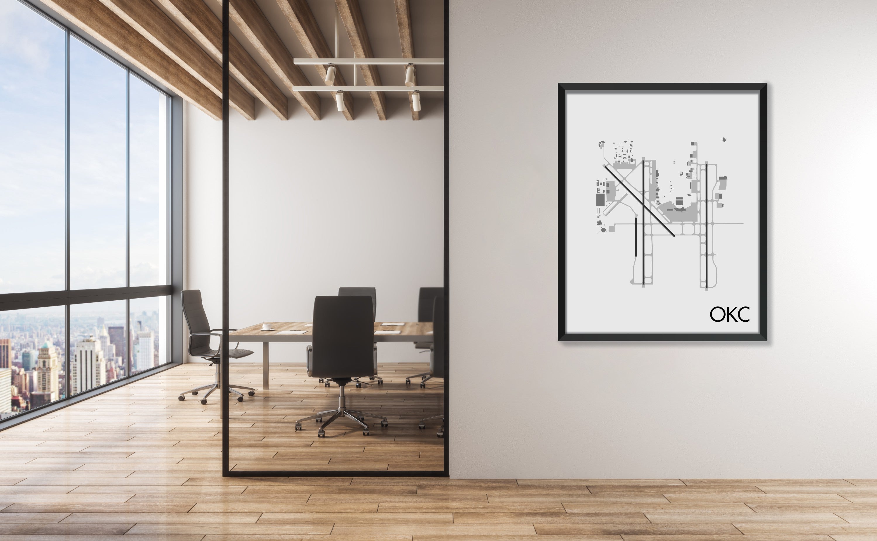 Will Rogers World Airport (OKC) Art Print