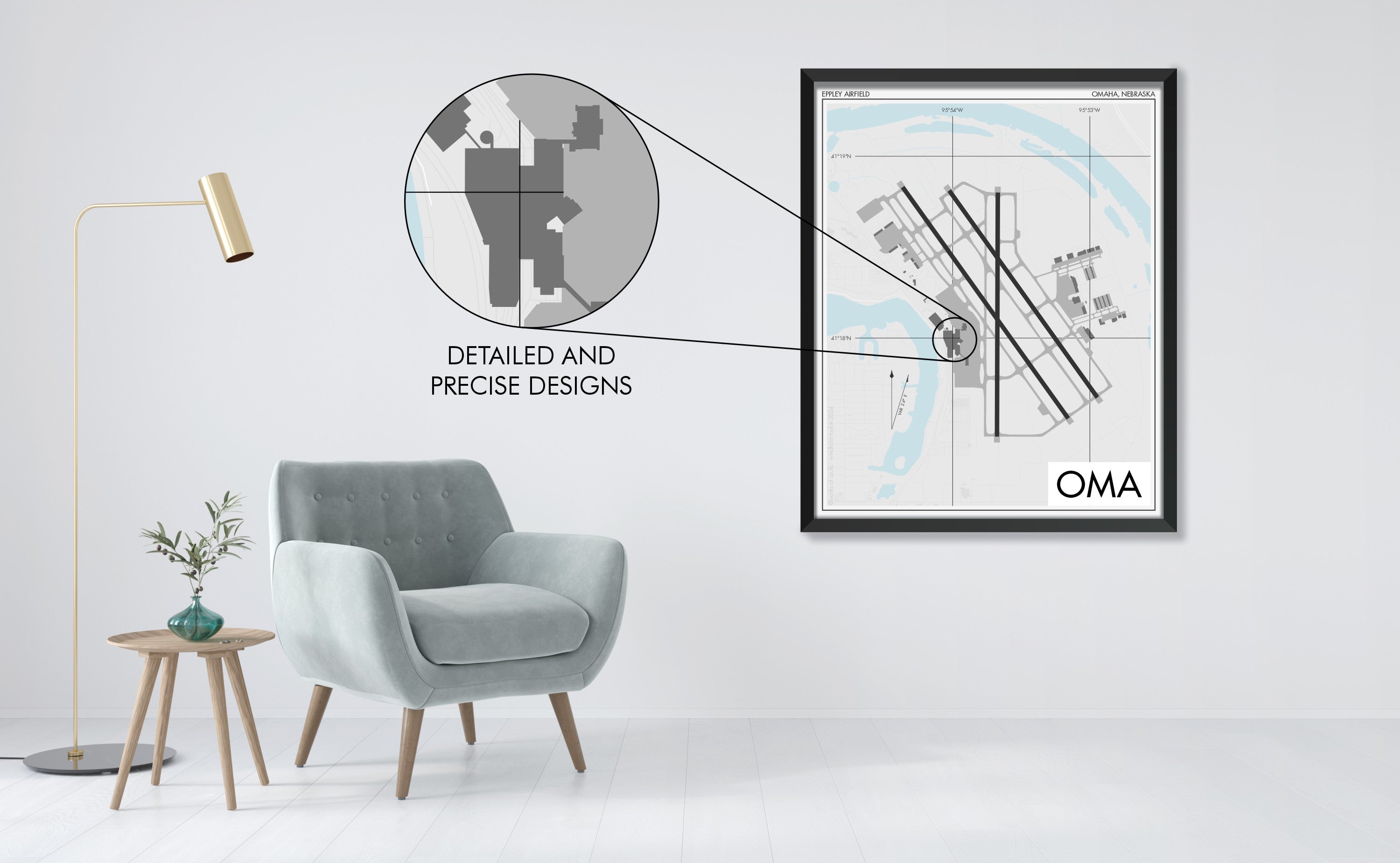 Eppley Airfield (OMA) Art Print