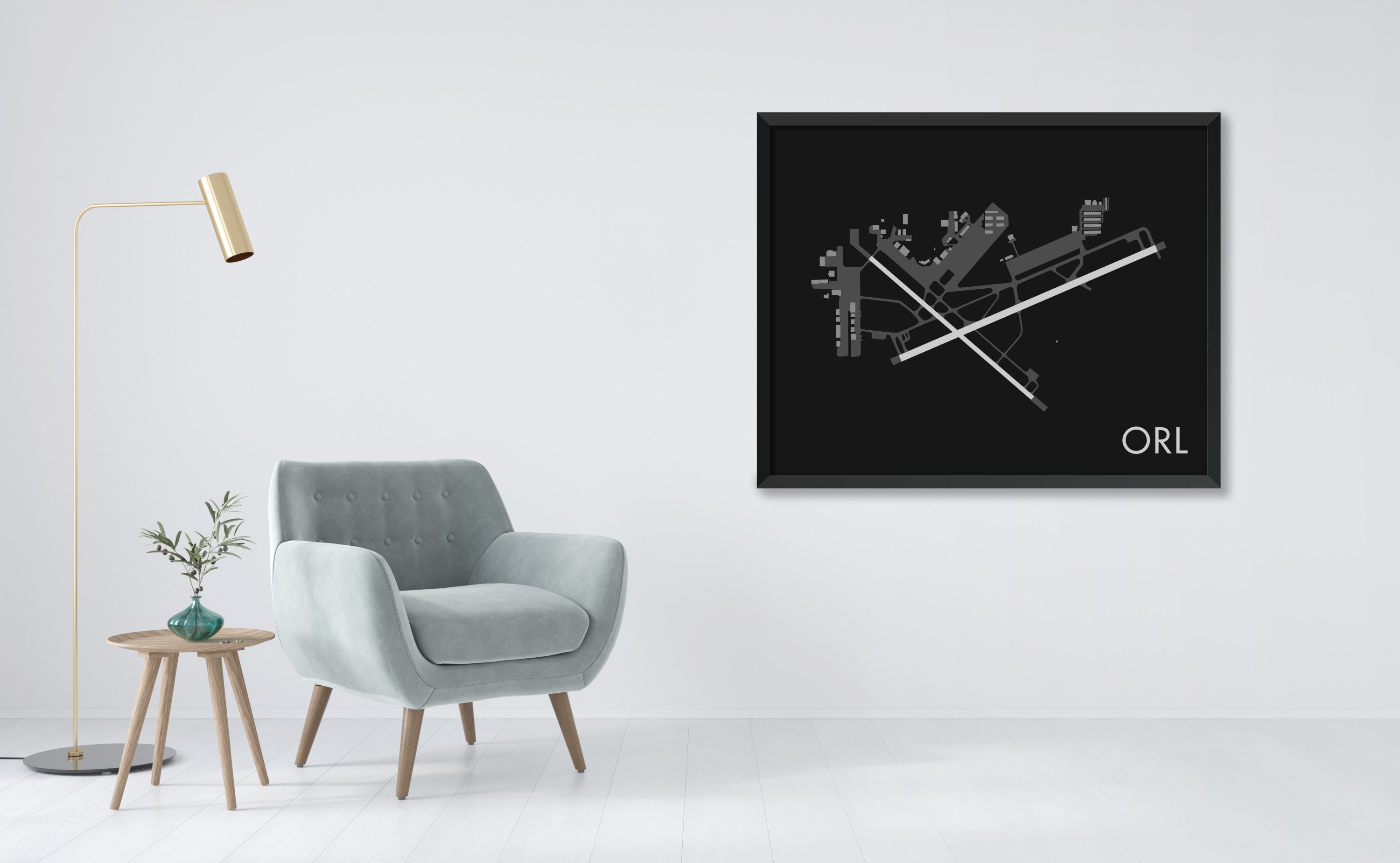 Orlando Executive Airport (ORL) Art Print