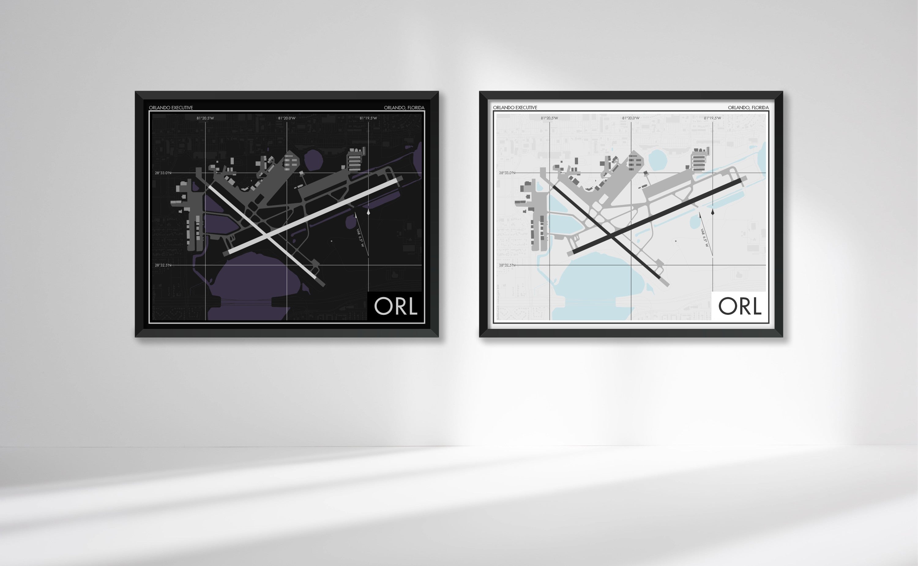 Orlando Executive Airport (ORL) Art Print
