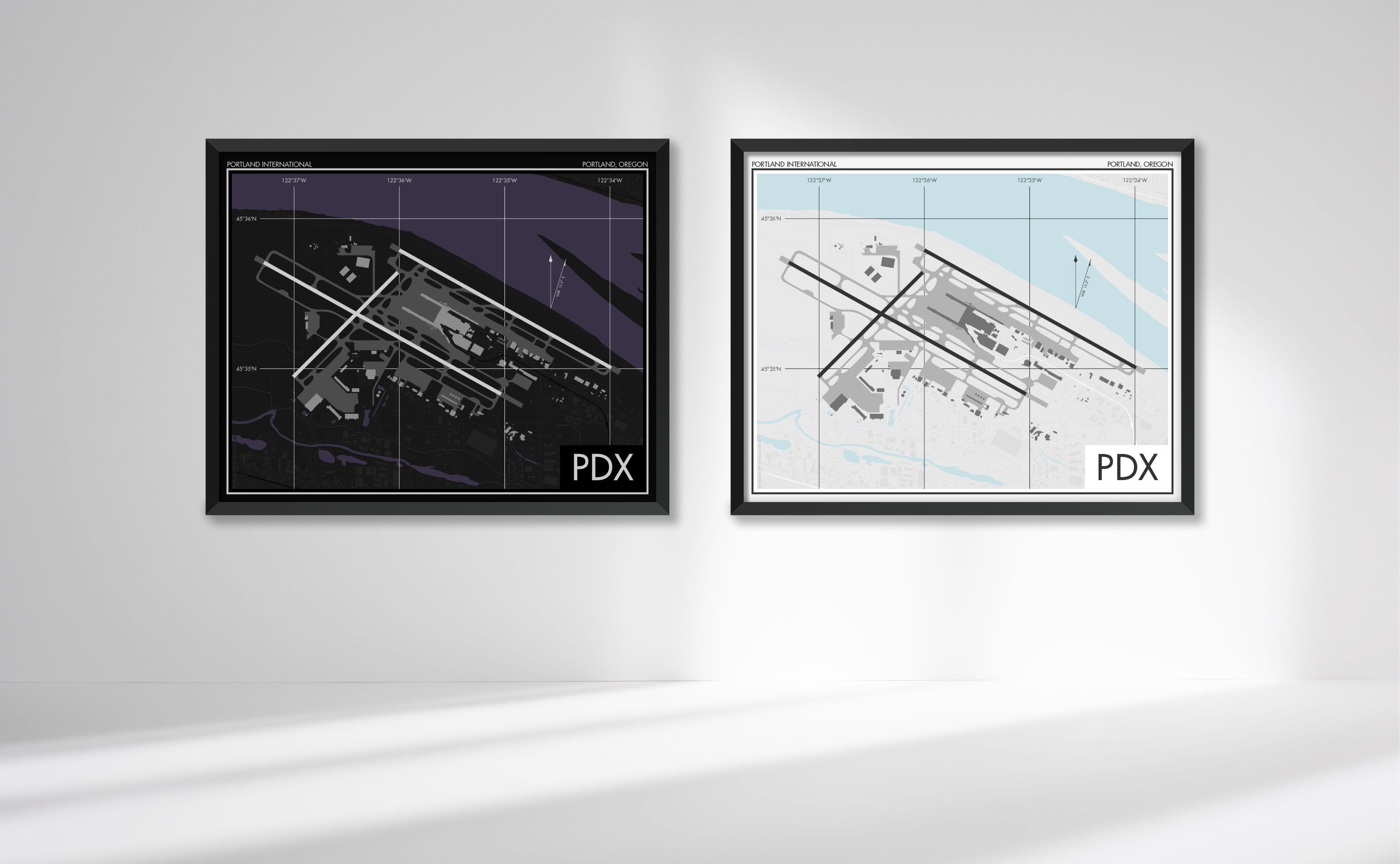 Portland International (PDX) Airfield Art Print