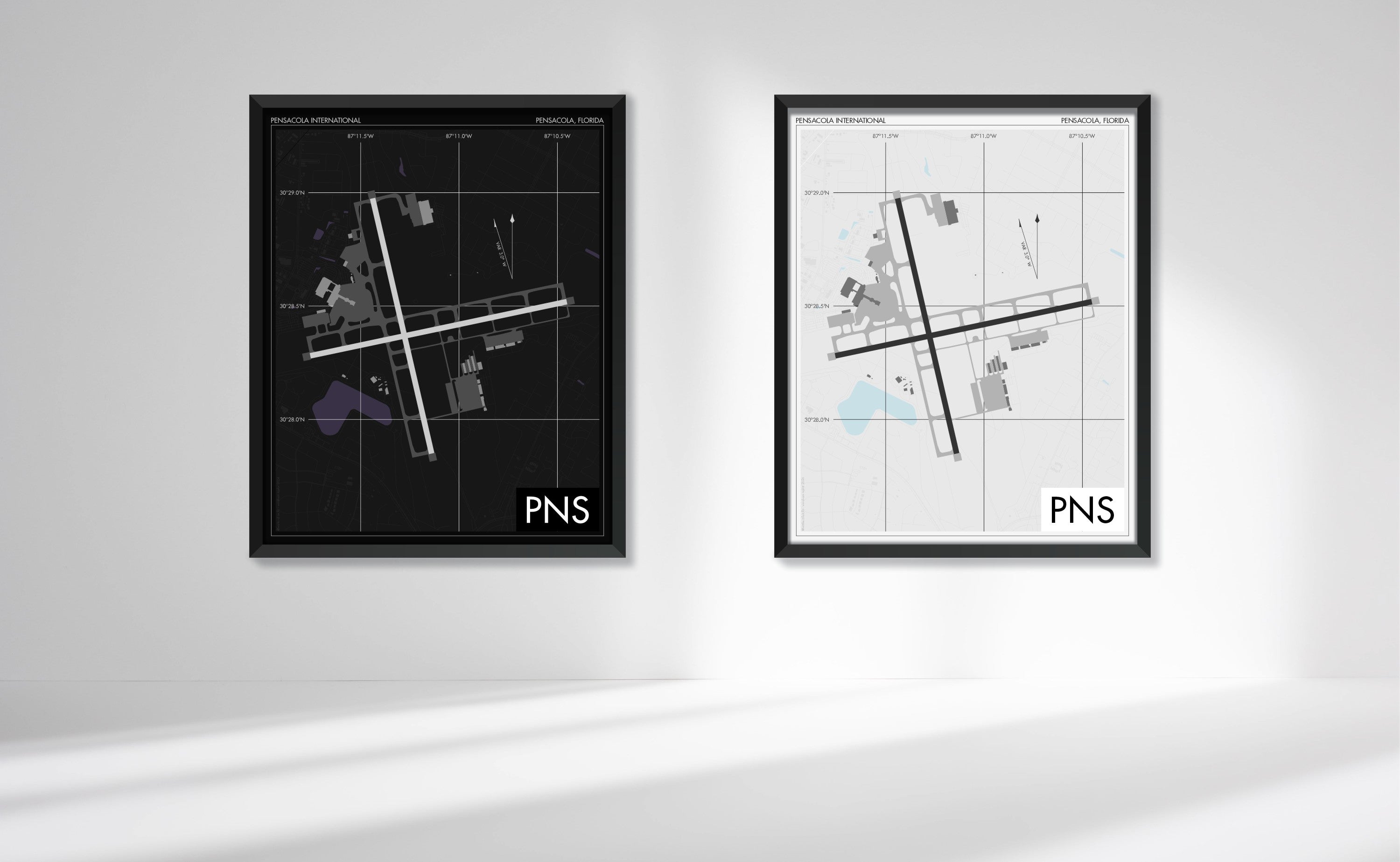 Pensacola International (PNS) Airport Art Print
