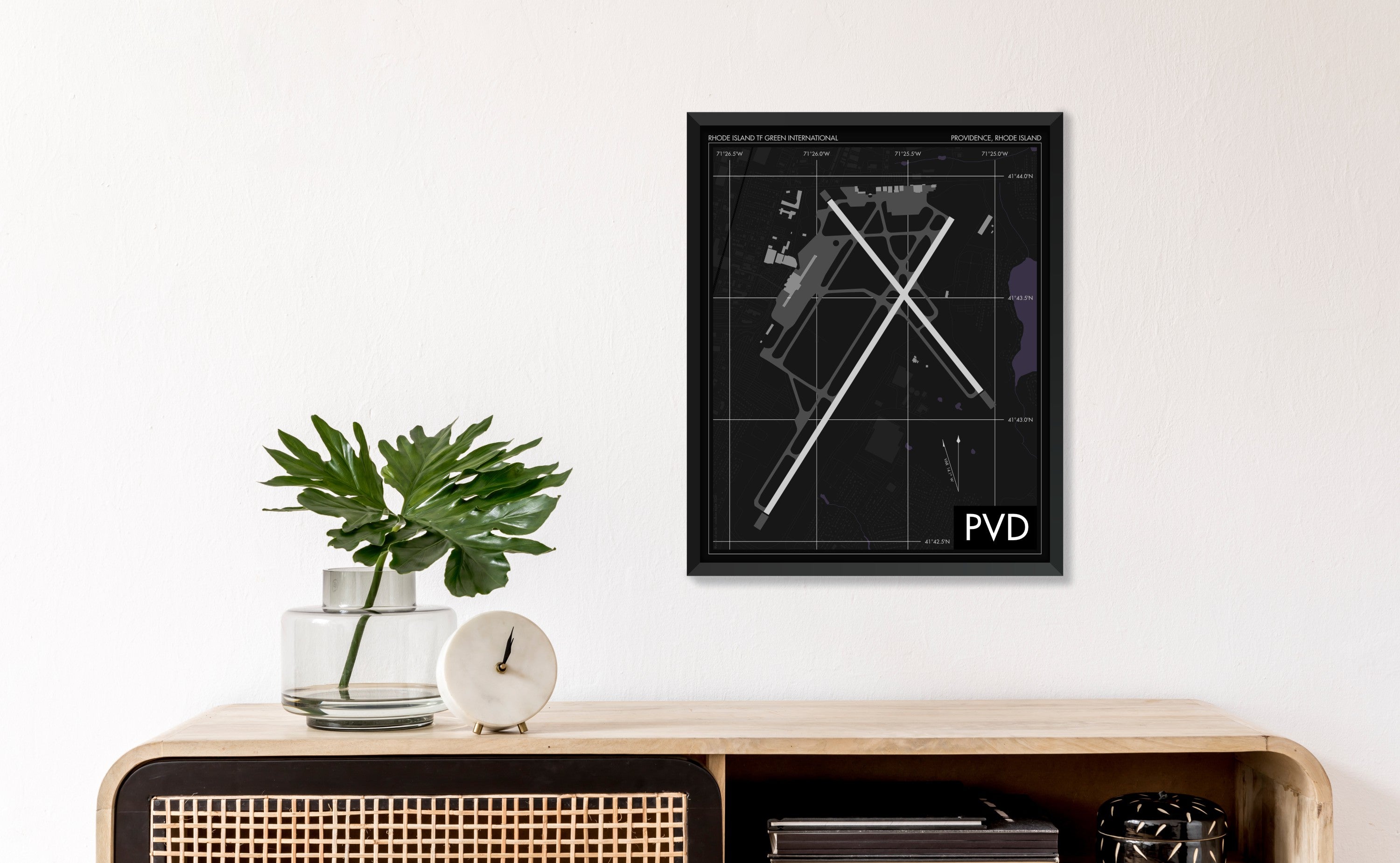 Rhode Island T.F. Green (PVD) Art Print