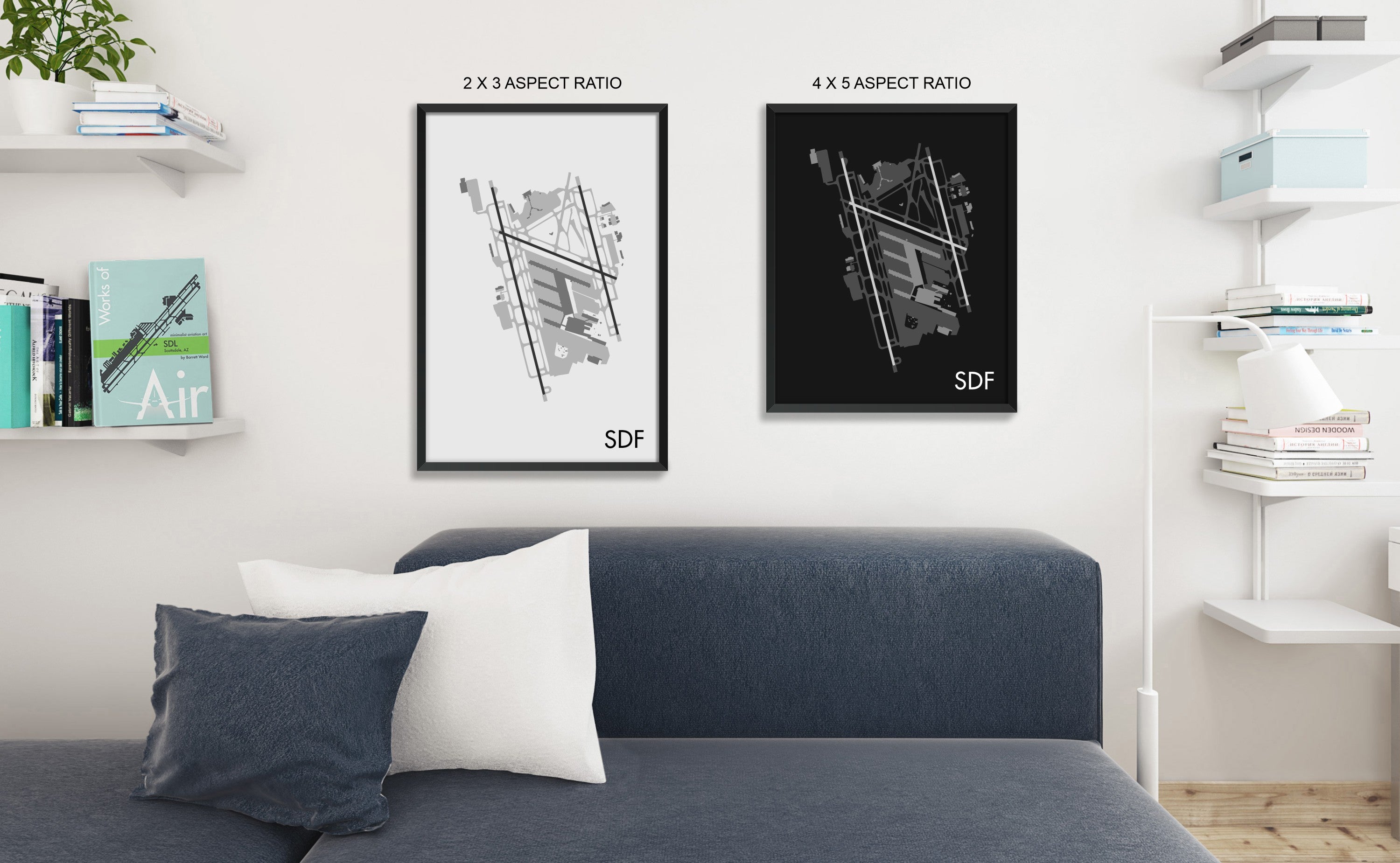 Louisville Muhammad Ali International Airport (SDF) Art Print