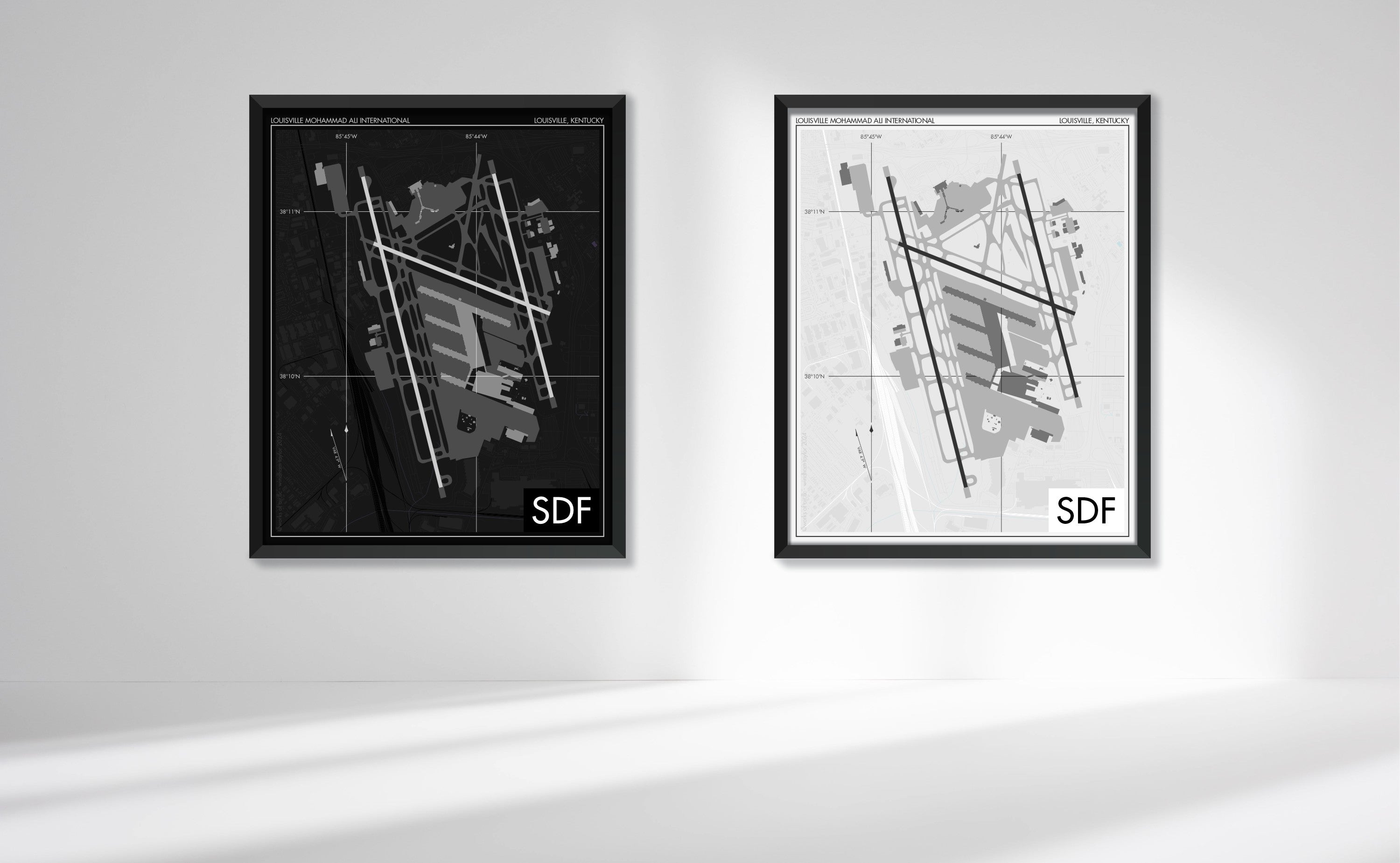 Louisville Muhammad Ali International Airport (SDF) Art Print