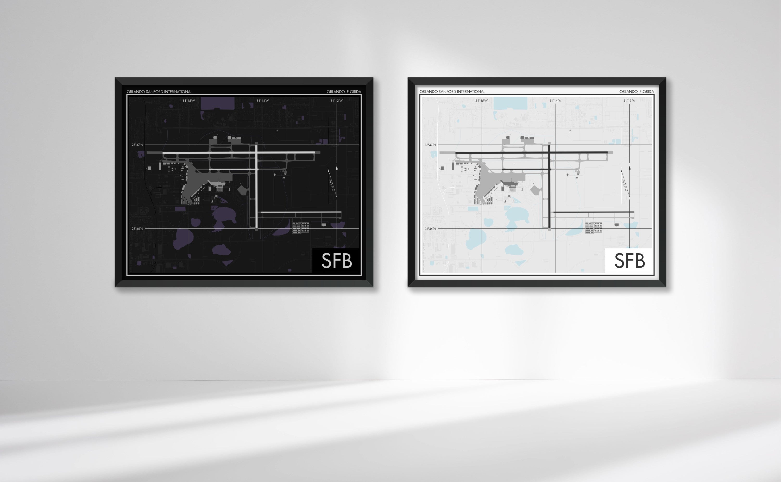Orlando Sanford (SFB) Airport Art Print