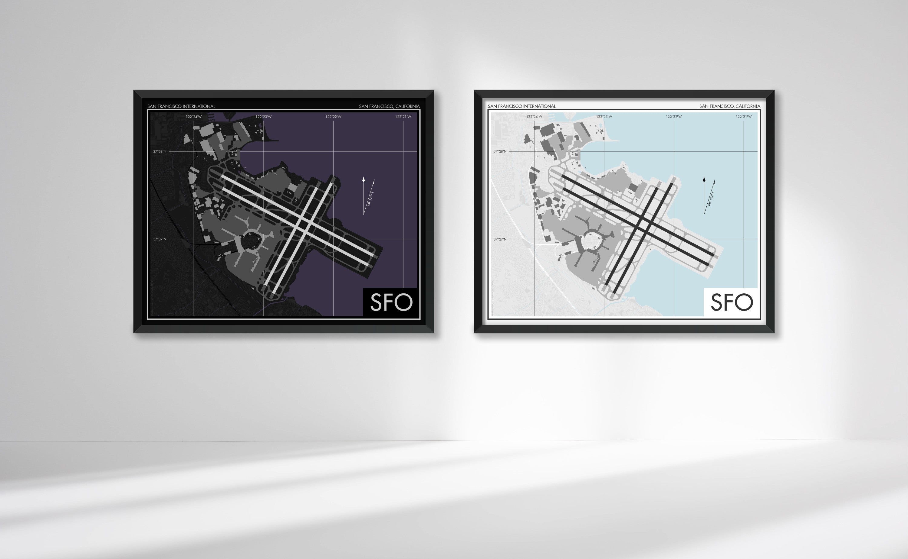 San Francisco International (SFO) Airport Art Print