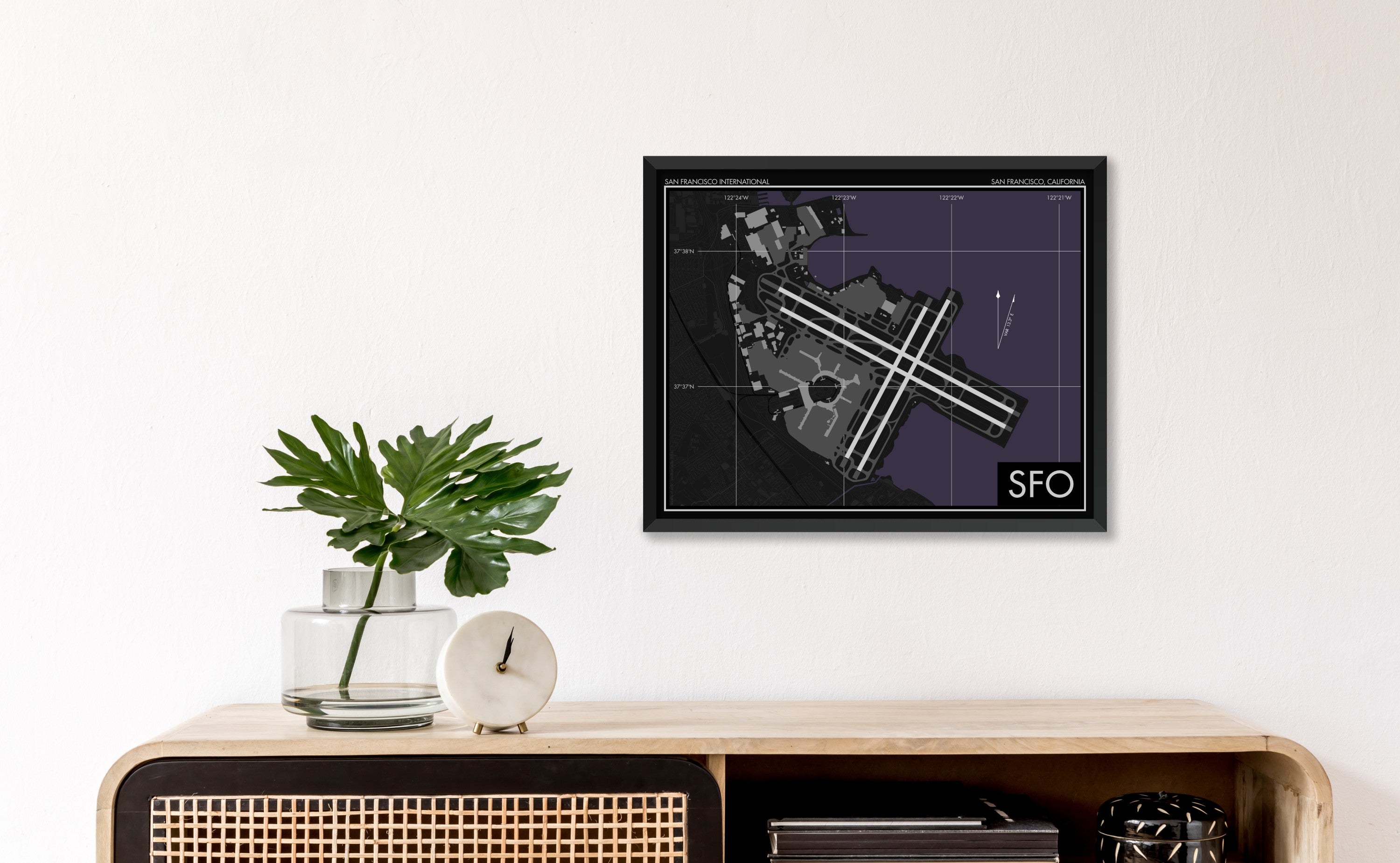 San Francisco International (SFO) Airport Art Print