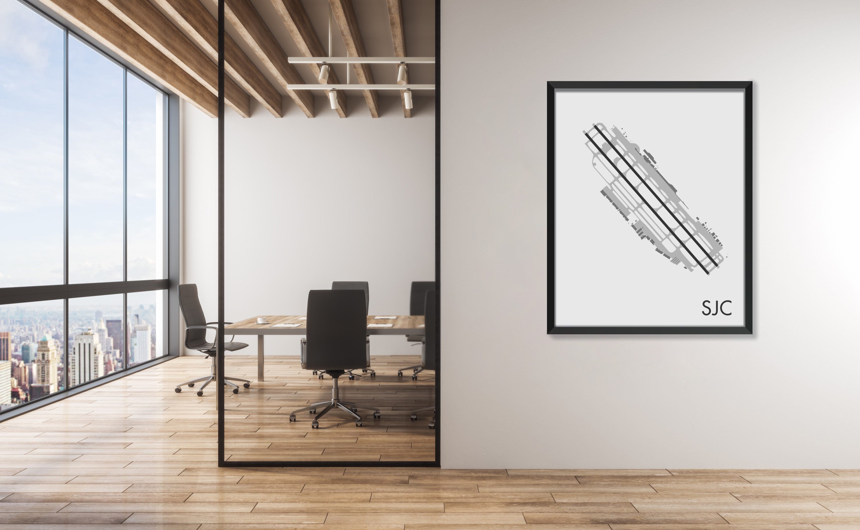 Norman Y. Mineta San José (SJC) Airport Art Print