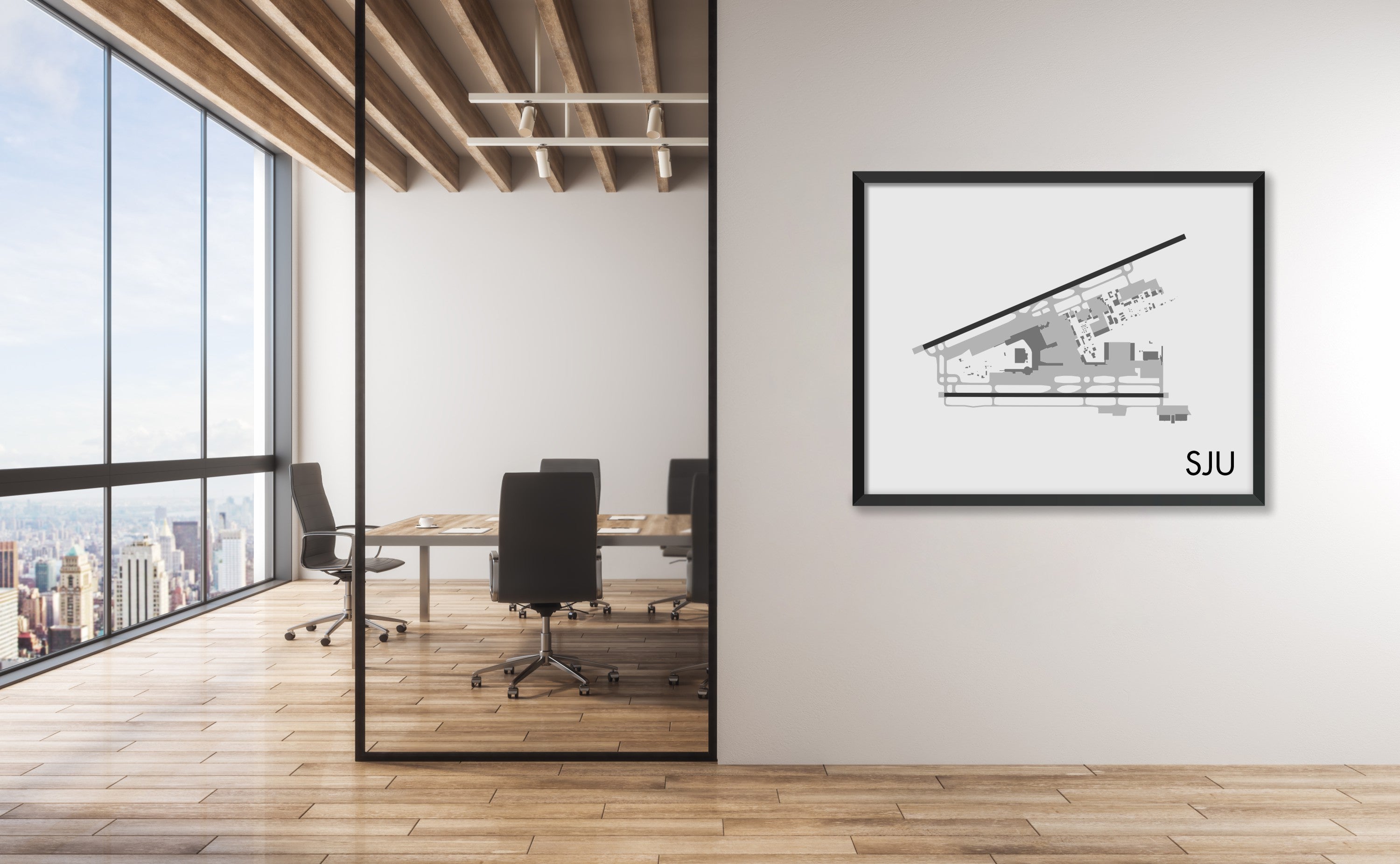 Luis Muñoz Marín (SJU) Airport Art Print