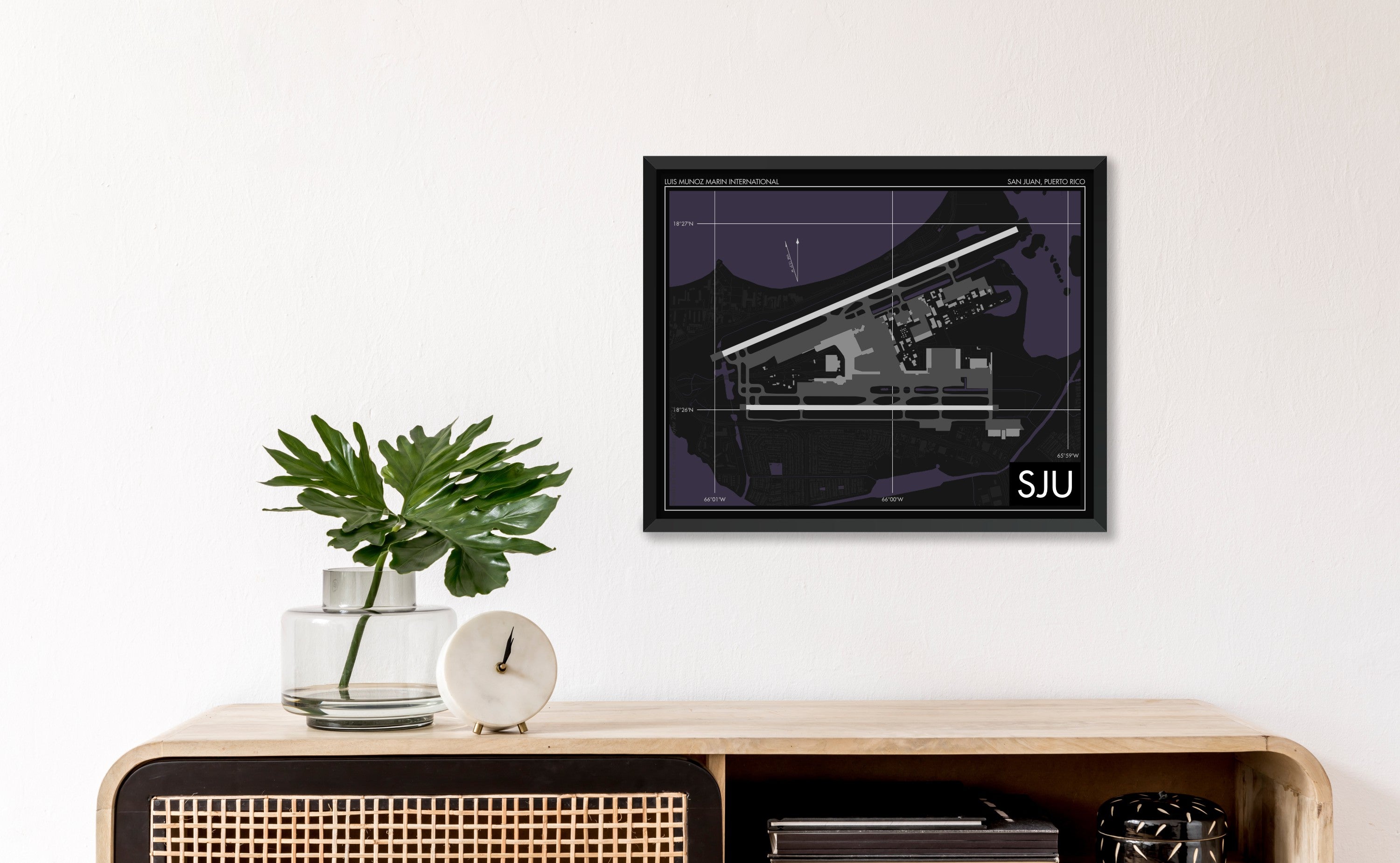 Luis Muñoz Marín (SJU) Airport Art Print