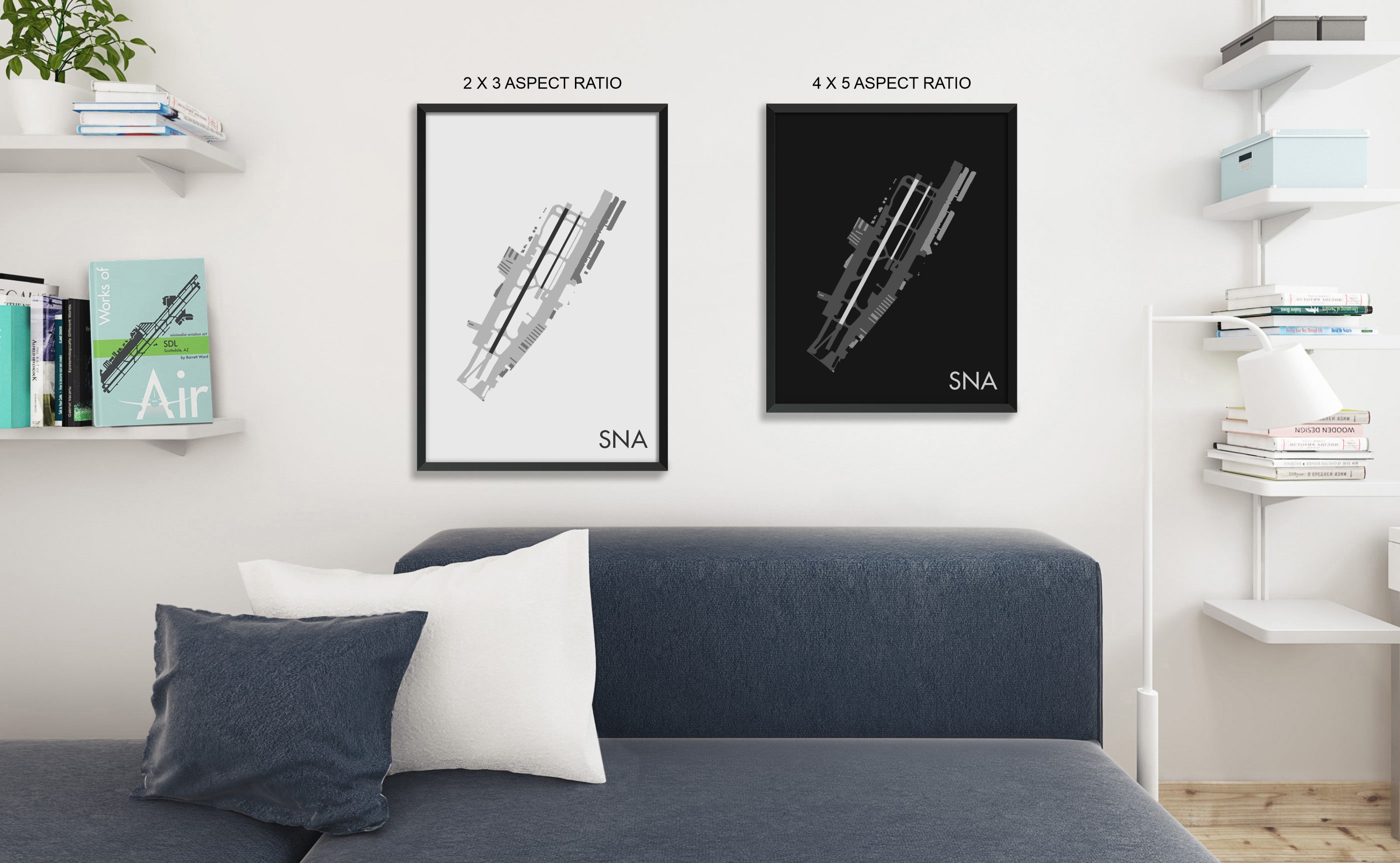 John Wayne Airport (SNA) Art Print