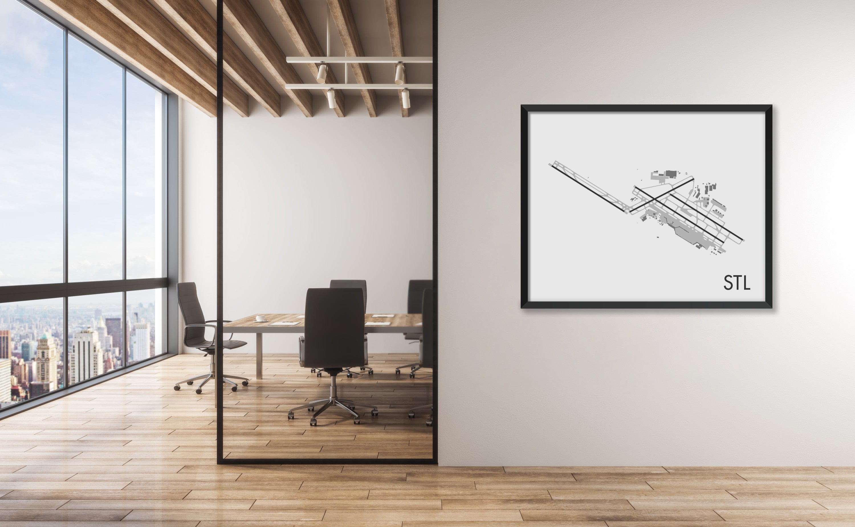 St. Louis Lambert (STL) Airport Art Print