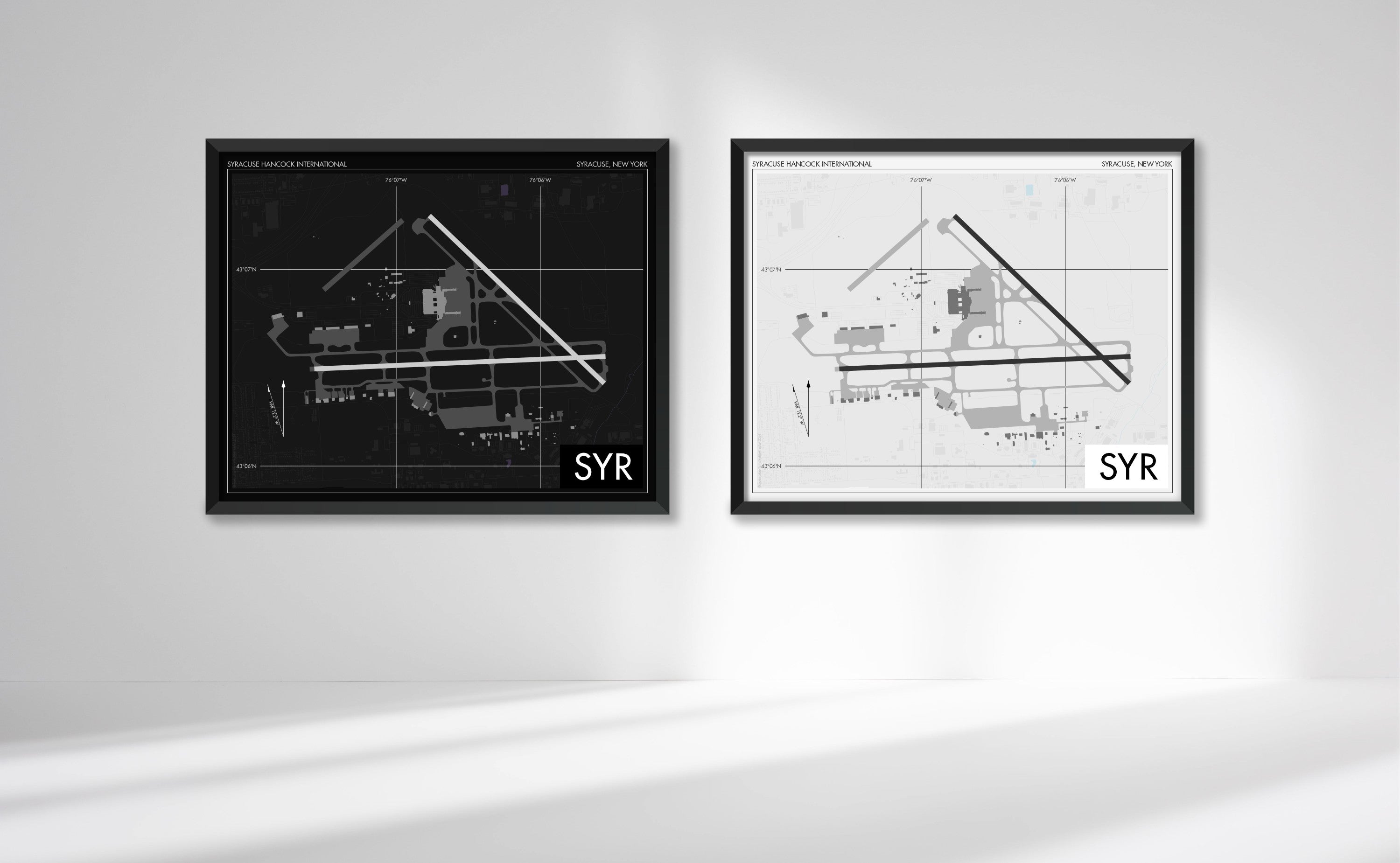 Syracuse Hancock (SYR) Airport Art Print