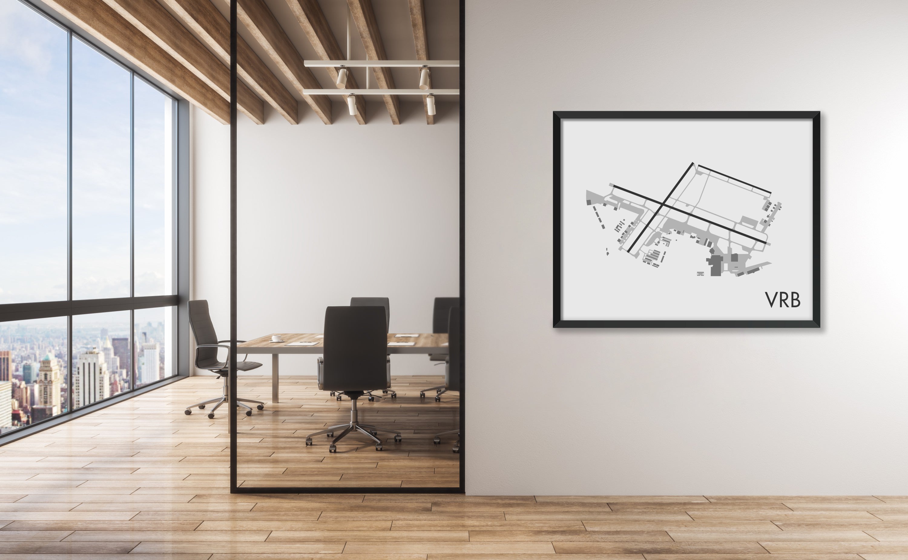 Vero Beach (VRB) Airport Art Print