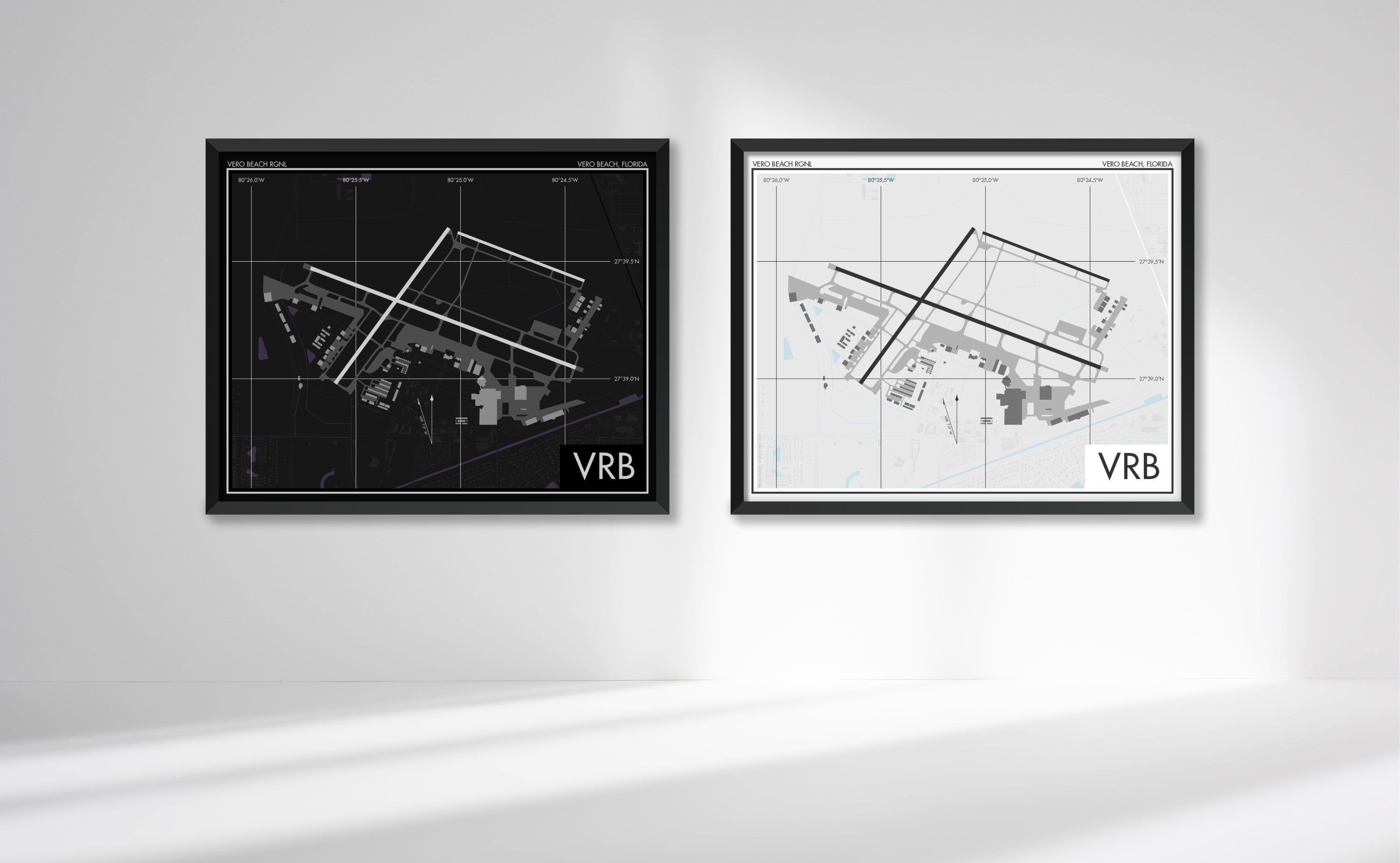 Vero Beach (VRB) Airport Art Print