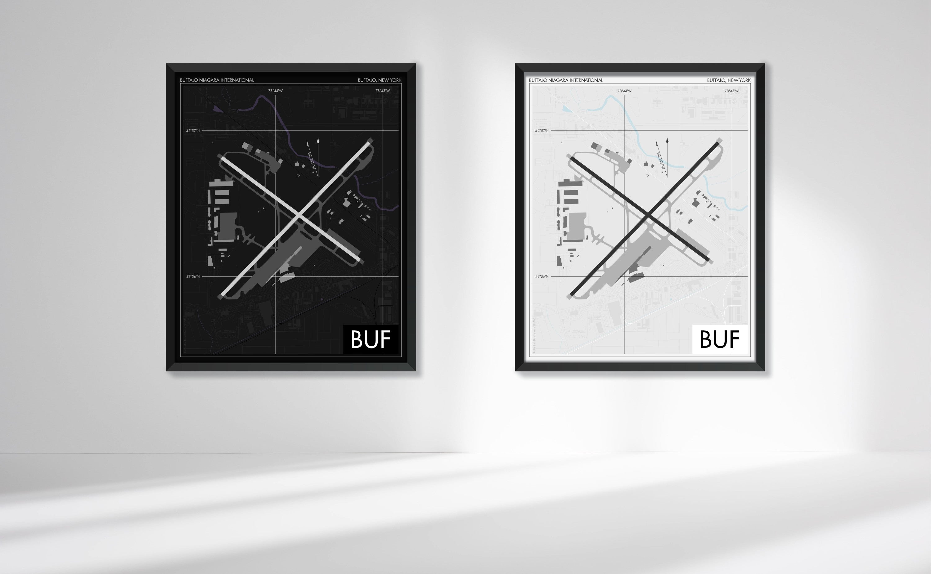 Buffalo Niagara International Airport (BUF) Art Print